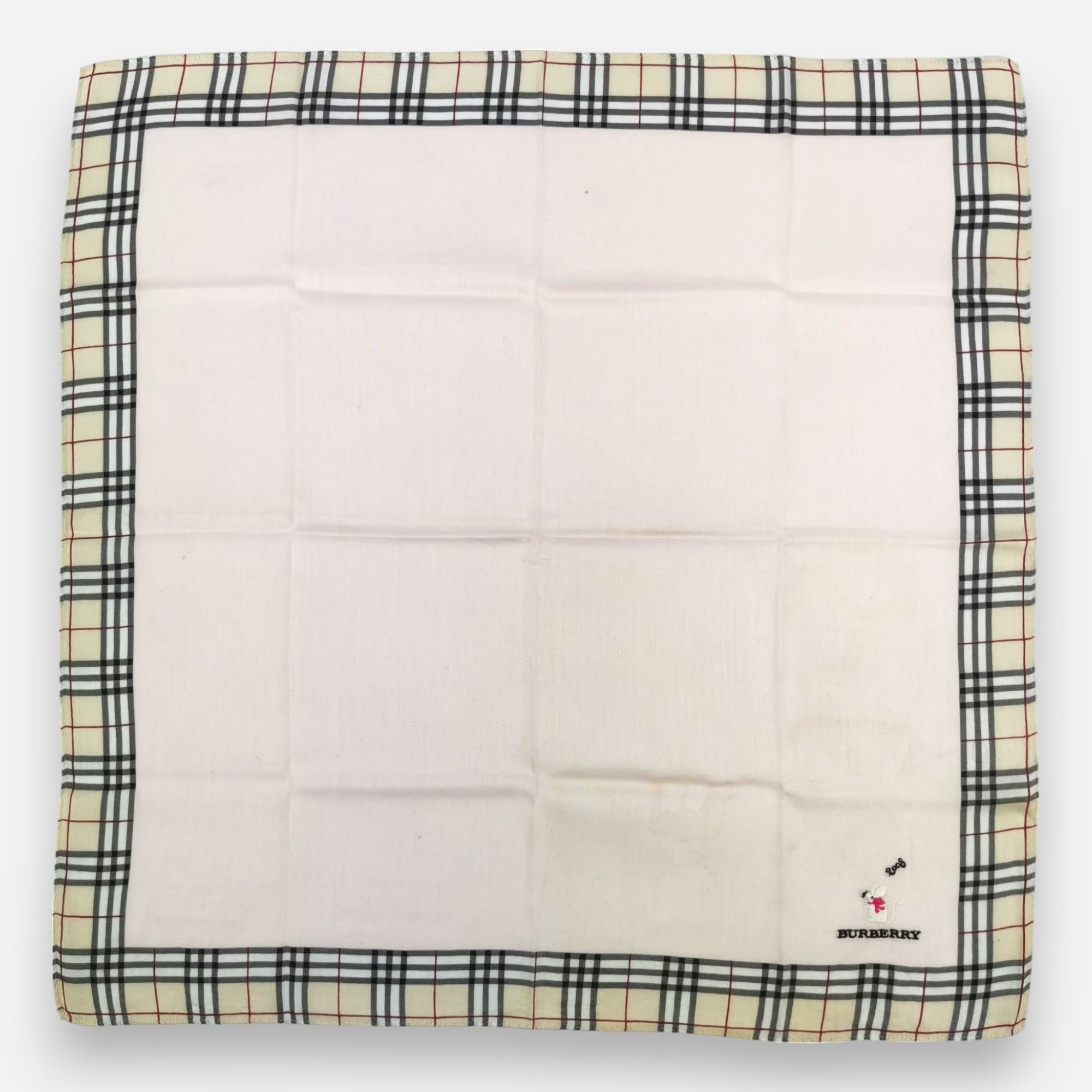 Burberry × Vintage Vintage Burberry Handkerchief Pocket Square Bandana Size ONE SIZE - 2 Thumbnail