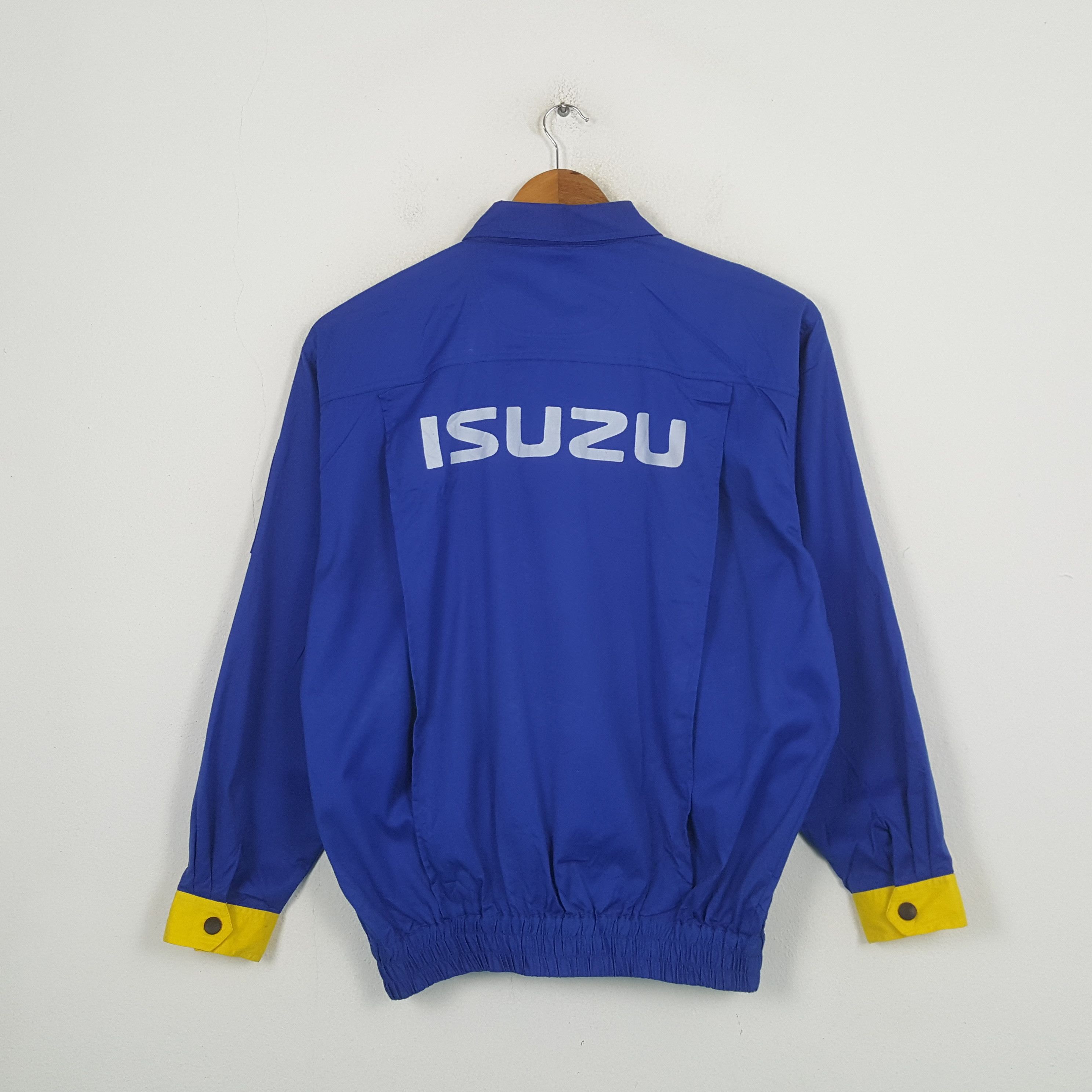 Japanese Brand Vintage Isuzu Japan Vehicles Company Jacket C300N11 Size US L / EU 52-54 / 3 - 1 Thumbnail