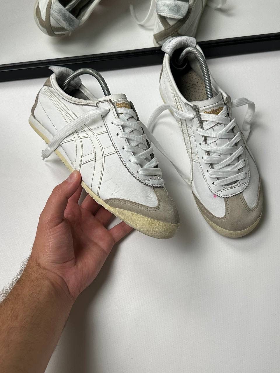 Onitsuka Tiger Vintage Asics Onitsuka Tiger Mexico 66 Leather shoes Japan Size US 6 / EU 39 - 3 Thumbnail