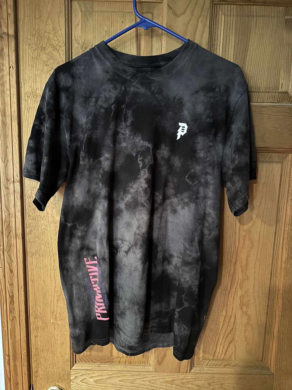 primitive tie dye shirt