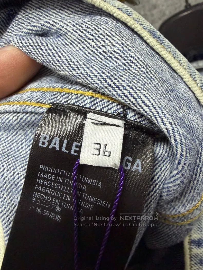 Other Balenciaga Denim Jacket Size XS / US 0-2 / IT 36-38 - 5 Thumbnail