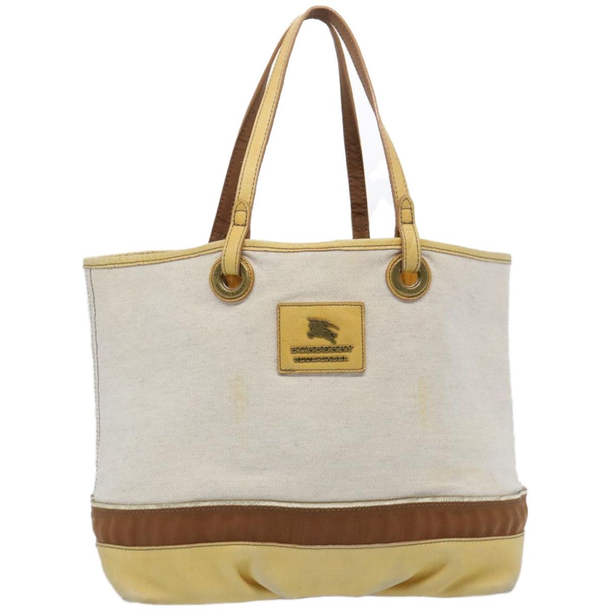 Burberry Blue Label Beige Canvas Tote Bag (Pre-Owned) Size ONE SIZE - 1 Thumbnail