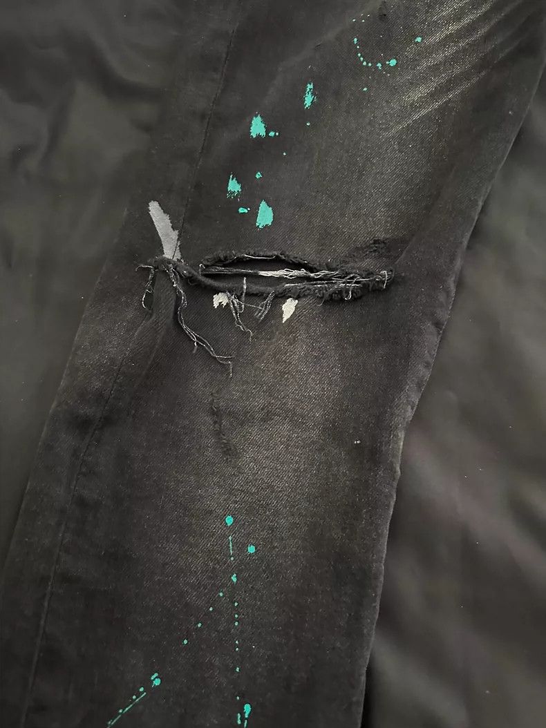 Amiri Amiri 18SS Artist Broken Jean Size US 29 - 3 Thumbnail