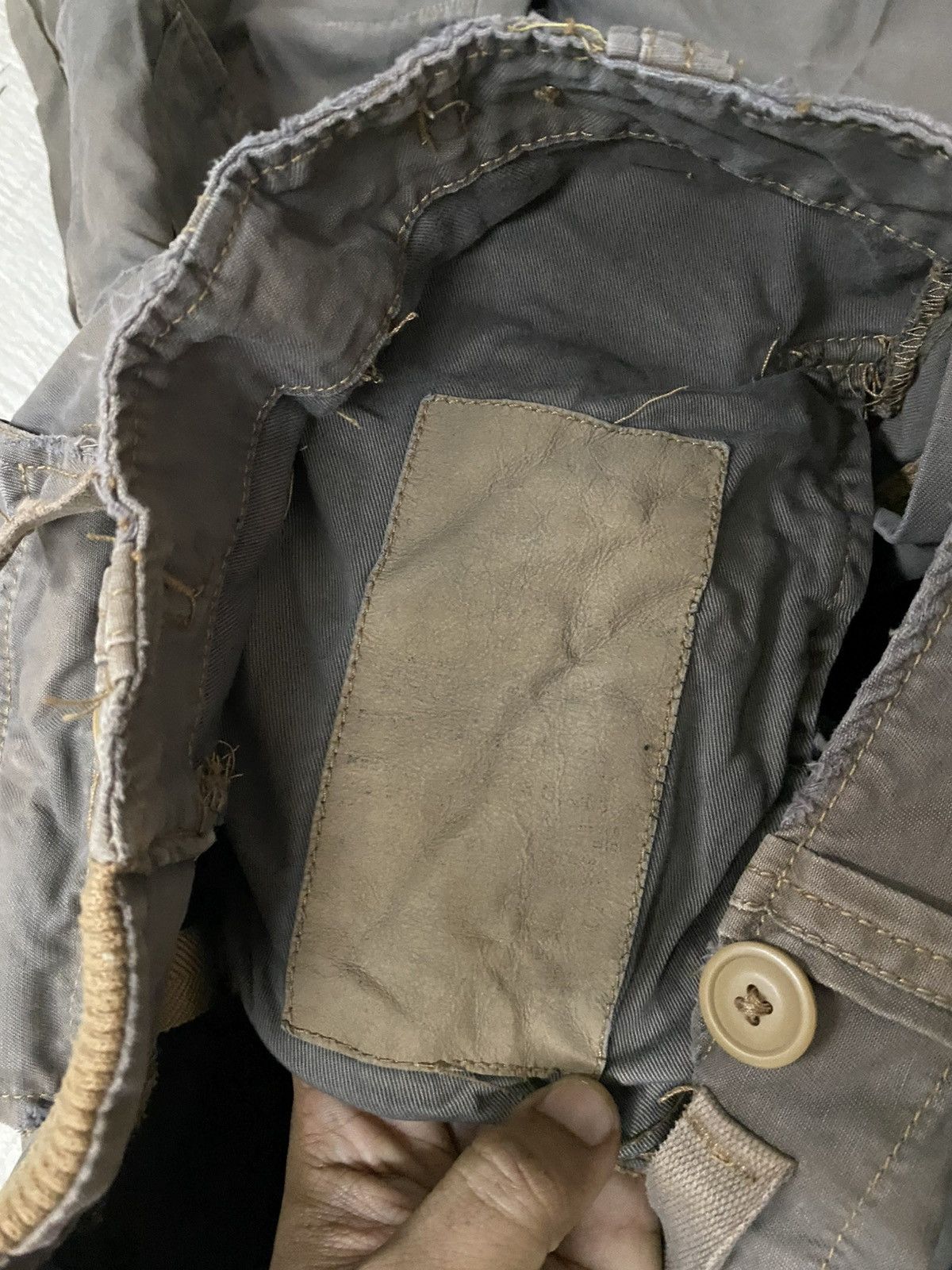 If Six Was Nine 2000s IFSIXWASNINE STYLE BONDAGE MULTIPOCKET CARGO PANT Size US 30 / EU 46 - 14 Thumbnail