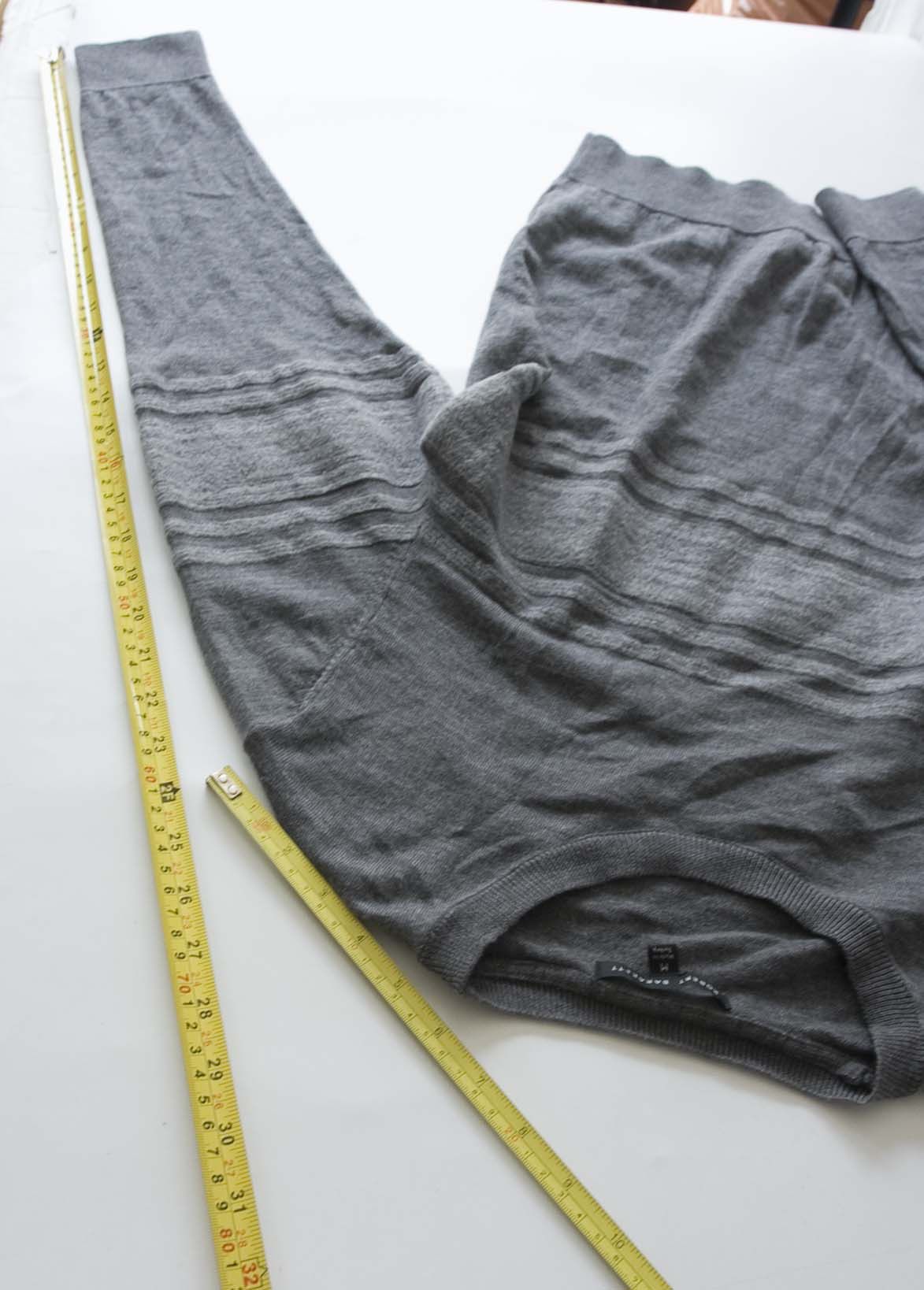 Robert Barakett Robert Barakett Sweater 100% Wool Size M Gray Size US M / EU 48-50 / 2 - 3 Thumbnail