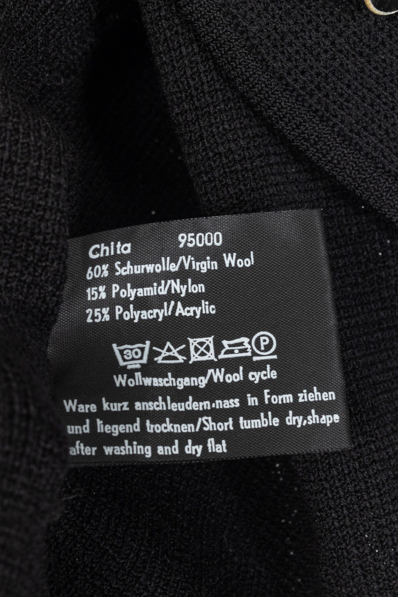 Annette Gortz Annette Gortz AW09 Chita Black Wool-Blend Buttoned Jacket Size M / US 6-8 / IT 42-44 - 10 Thumbnail