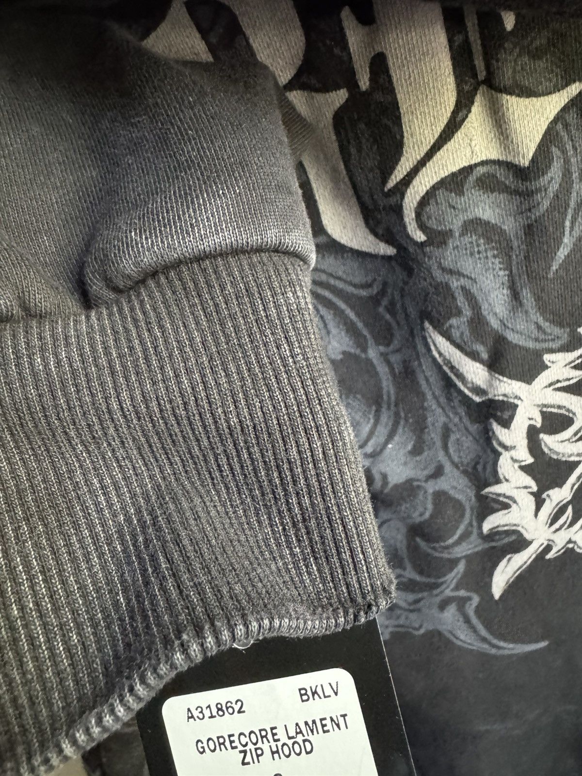 Ken Carson Ken Carson Affliction Gorecore Lament Zip Up Hoodie Size US S / EU 44-46 / 1 - 8 Thumbnail