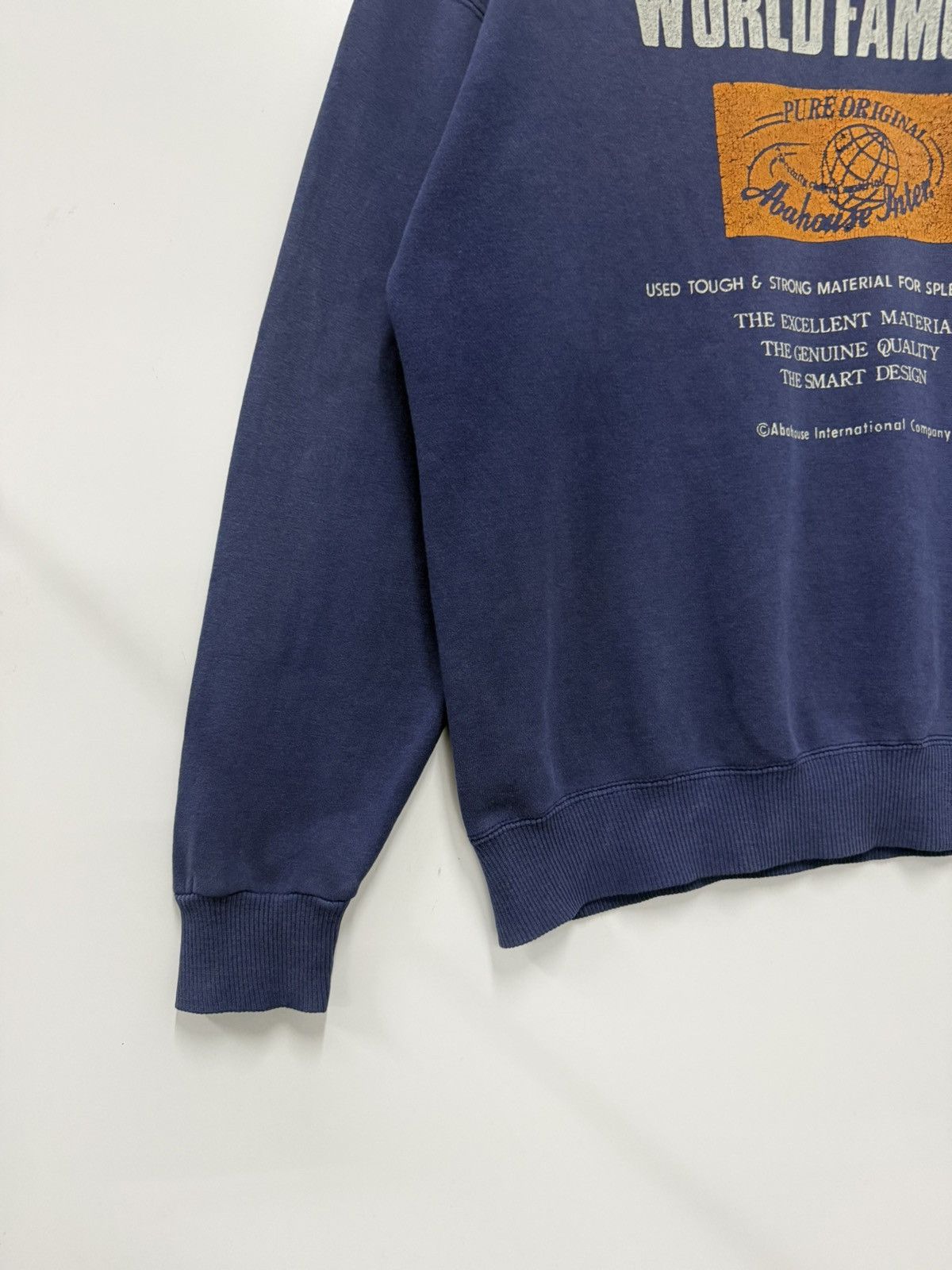 ABAHOUSE 🔥 Abahouse Inter. World Famous Big Logo Sweatshirt Size US S / EU 44-46 / 1 - 3 Thumbnail