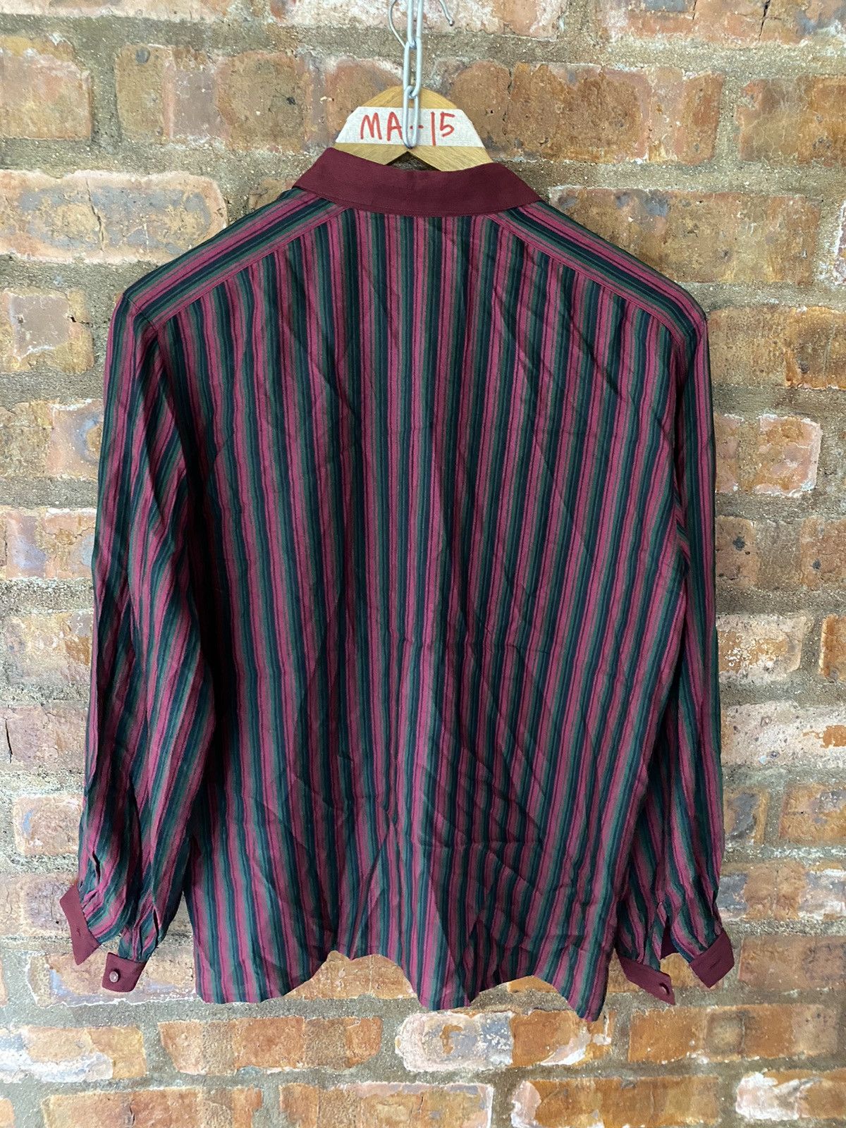 Dior 1990s Dior Ballon Stripe button up Size M / US 6-8 / IT 42-44 - 8 Thumbnail