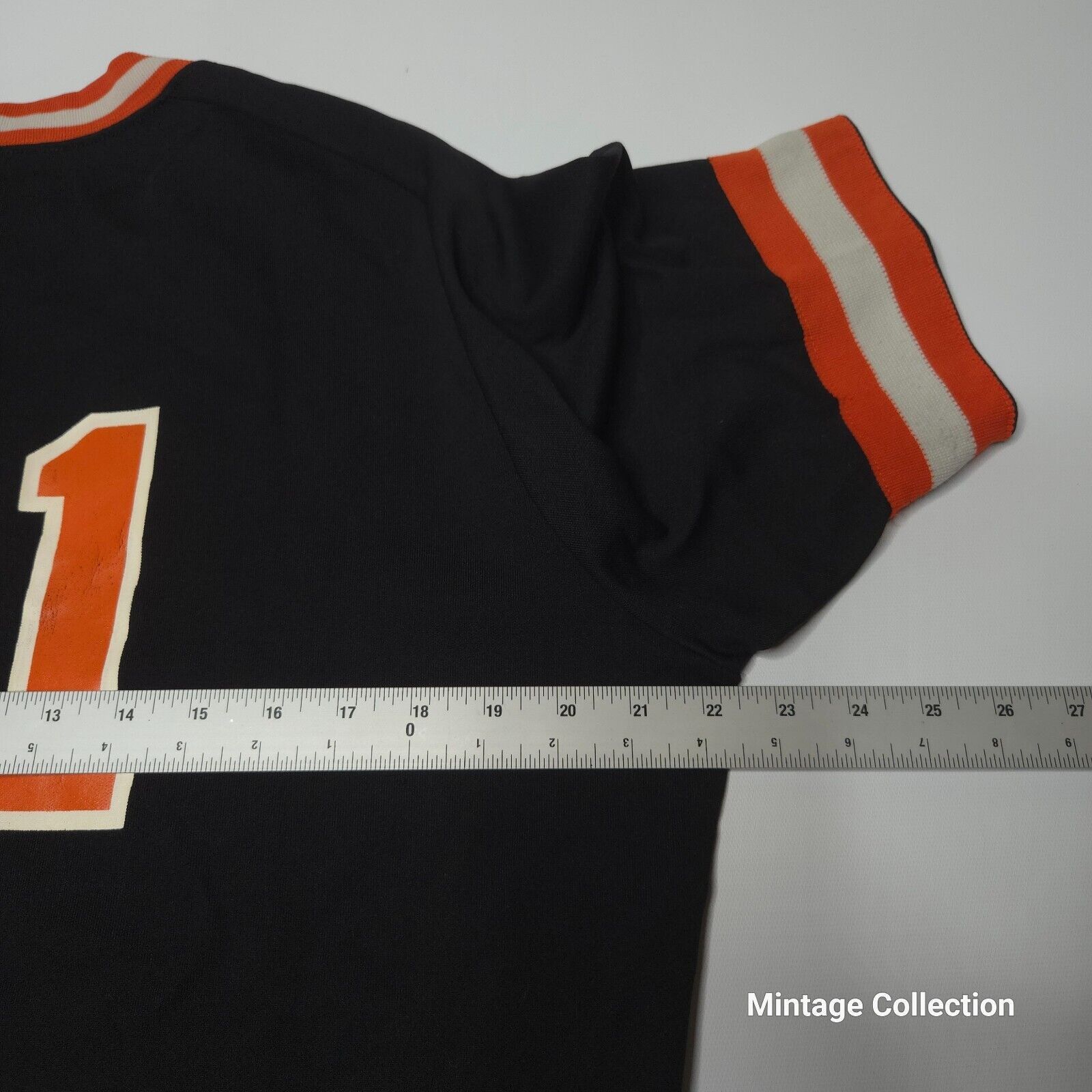 Champion VINTAGE 1980's CHAMPION BLACK PANTHERS #21 BASEBALL JERSEY L Size US L / EU 52-54 / 3 - 10 Thumbnail