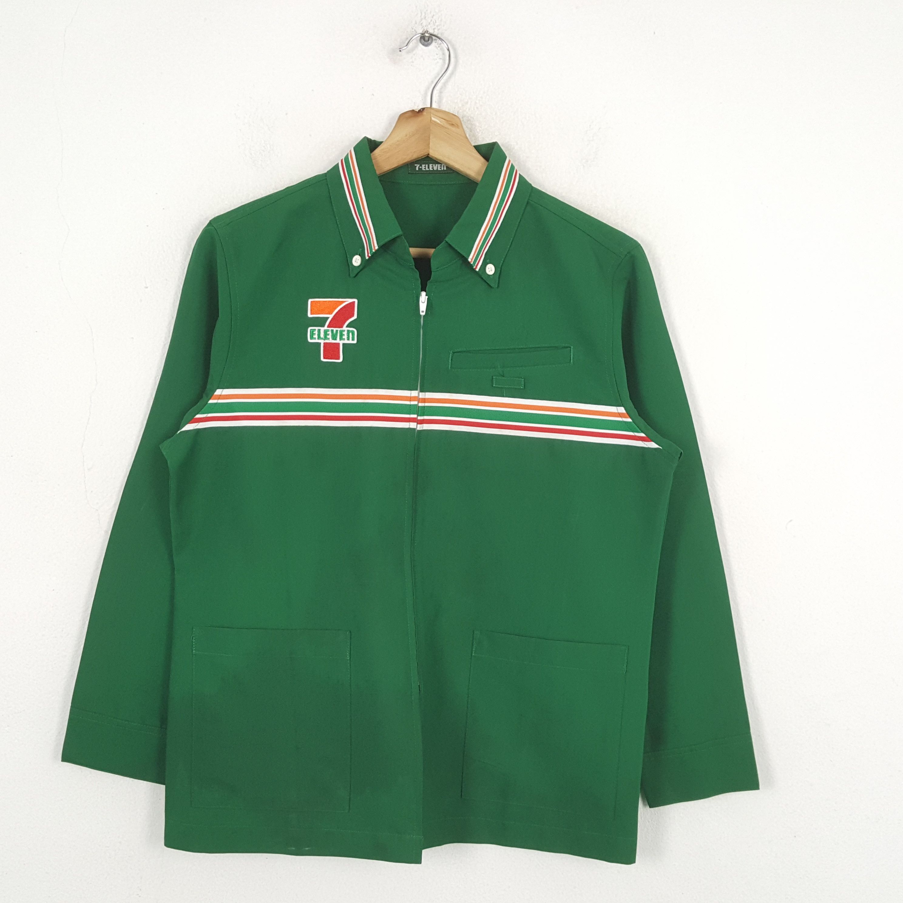 Vintage 7-Eleven Japanese Brand Shirt Jacket C276N73
