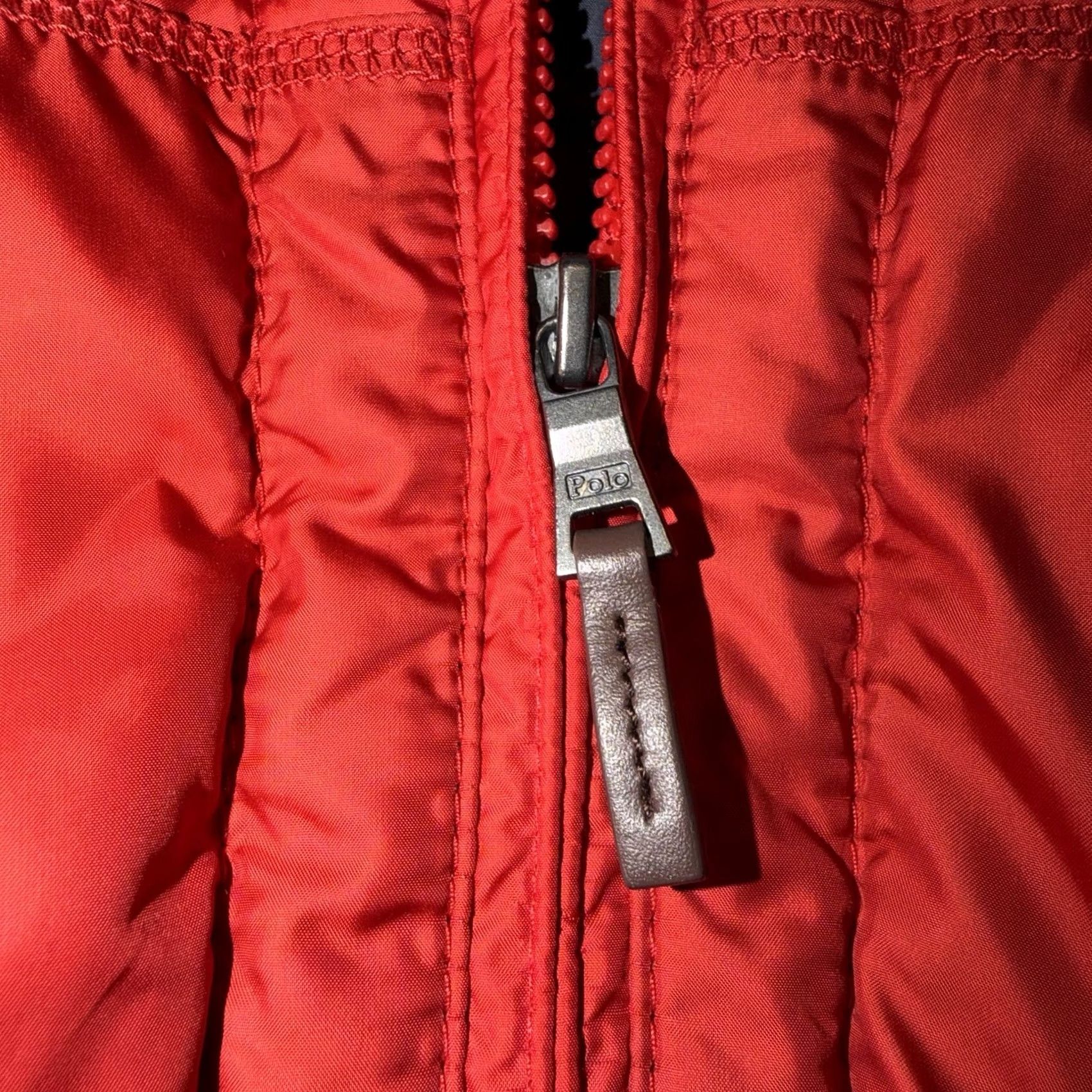 Polo Ralph Lauren VTG 90s Polo Ralph Lauren Feather Down Red Puffer Jacket XL Full Zip Ski Winter Jacket Size US XL / EU 56 / 4 - 4 Thumbnail