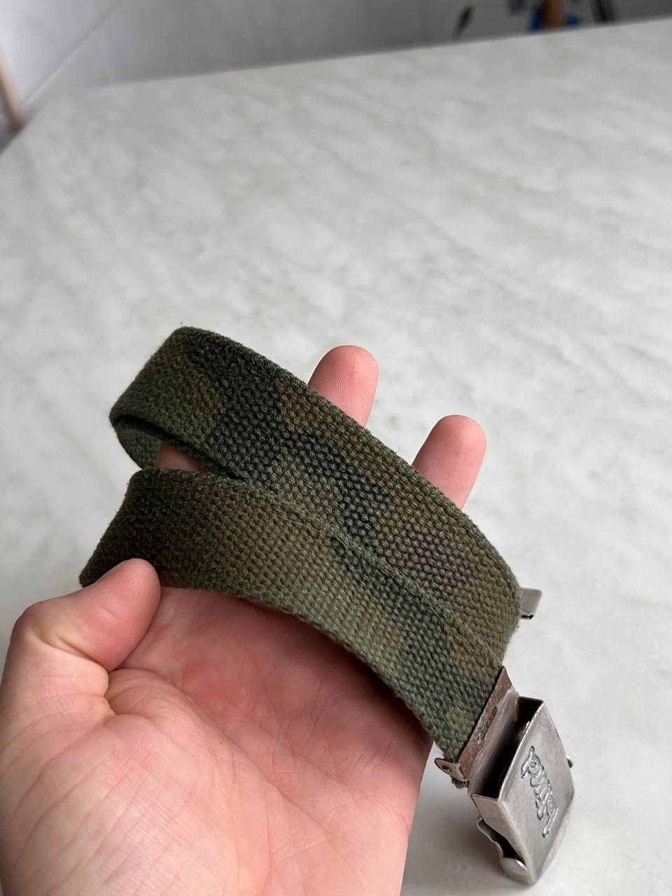 Girl Skateboards 90s Vintage Blind Skateboard Camo Military Army style belt Size ONE SIZE - 5 Thumbnail