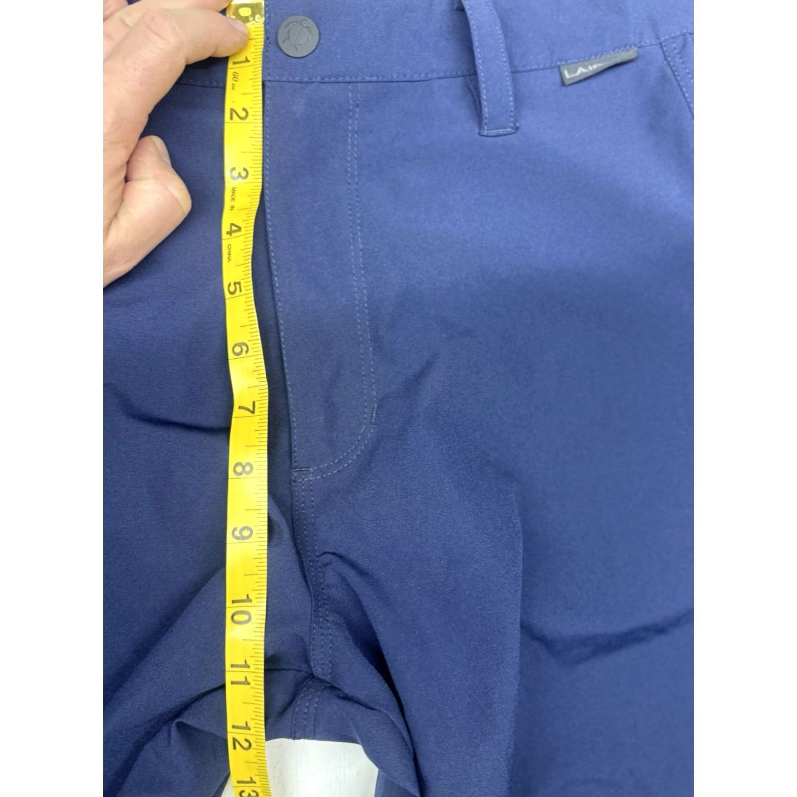 Vintage Laird Pants Blue Performance Stretch Quick Dry Surf Mens 33x30.5 Longboard Size US 33 - 6 Thumbnail
