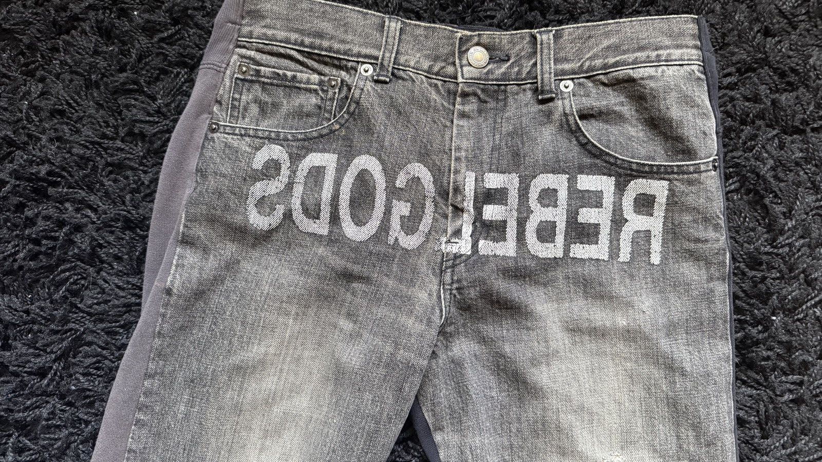 Undercover Undercover AW02 REBELGODS Size US 29 - 3 Thumbnail