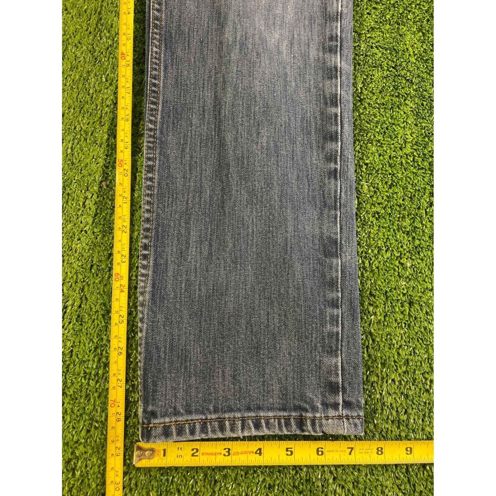 Levi's Levis 511 Straight Fit Jeans Mens 36x30 Blue Medium Wash Size US 36 / EU 52 - 2 Thumbnail
