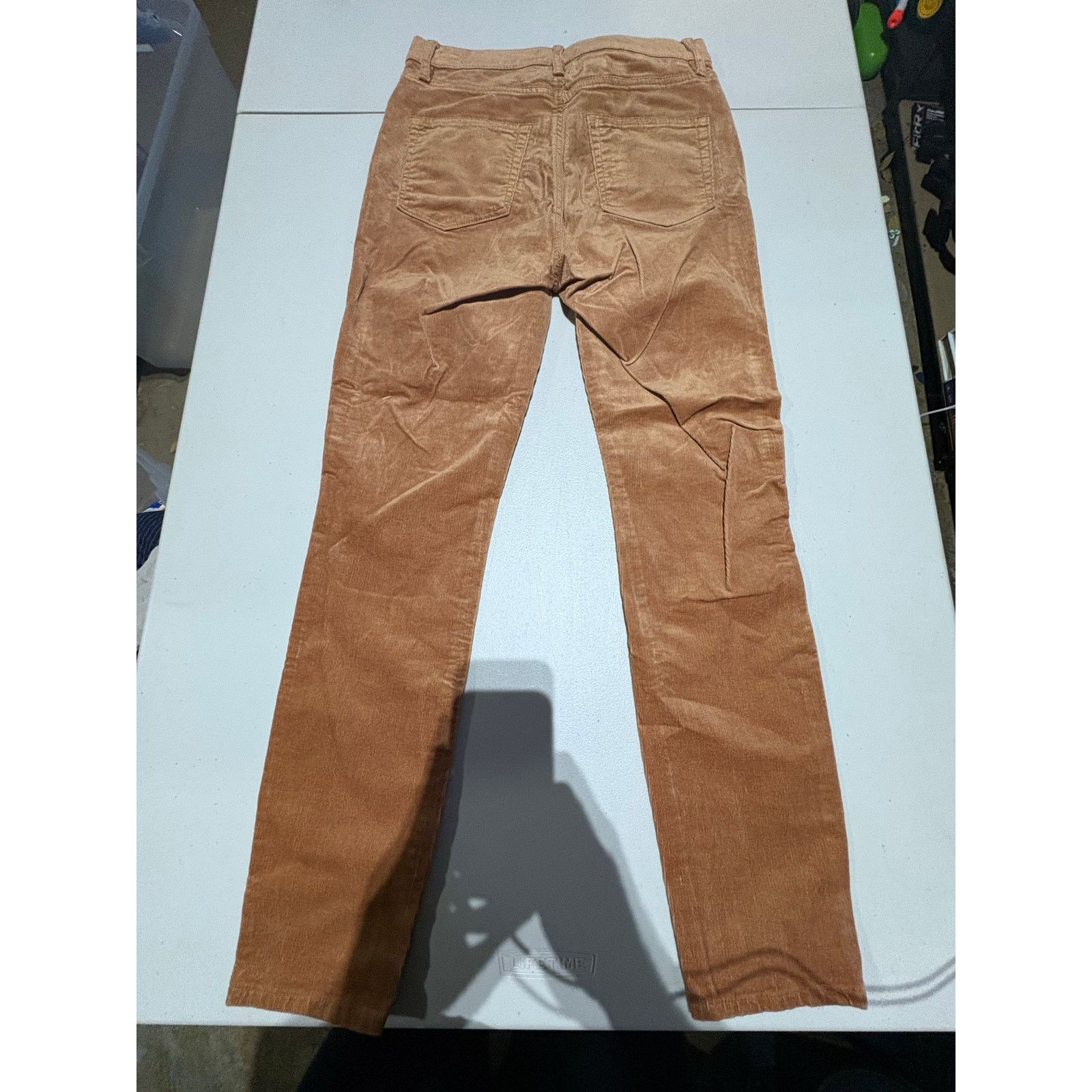Loft LOFT Women’s Corduroy Pants Size 27 4 Tan Brown Slim Fit Size 27" / US 4 / IT 40 - 5 Thumbnail
