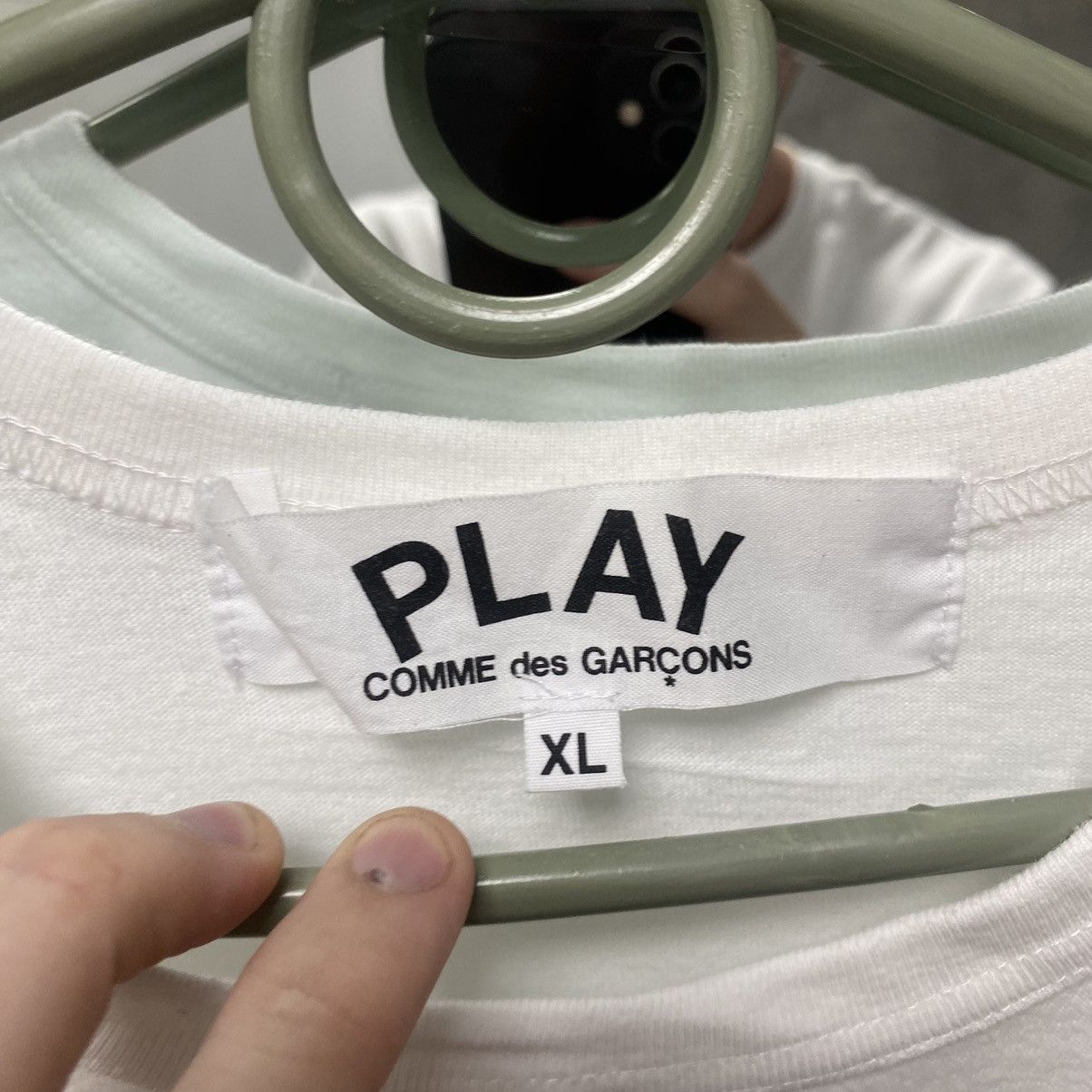 Comme des Garcons White Comme des Garçons Size US XL / EU 56 / 4 - 6 Thumbnail