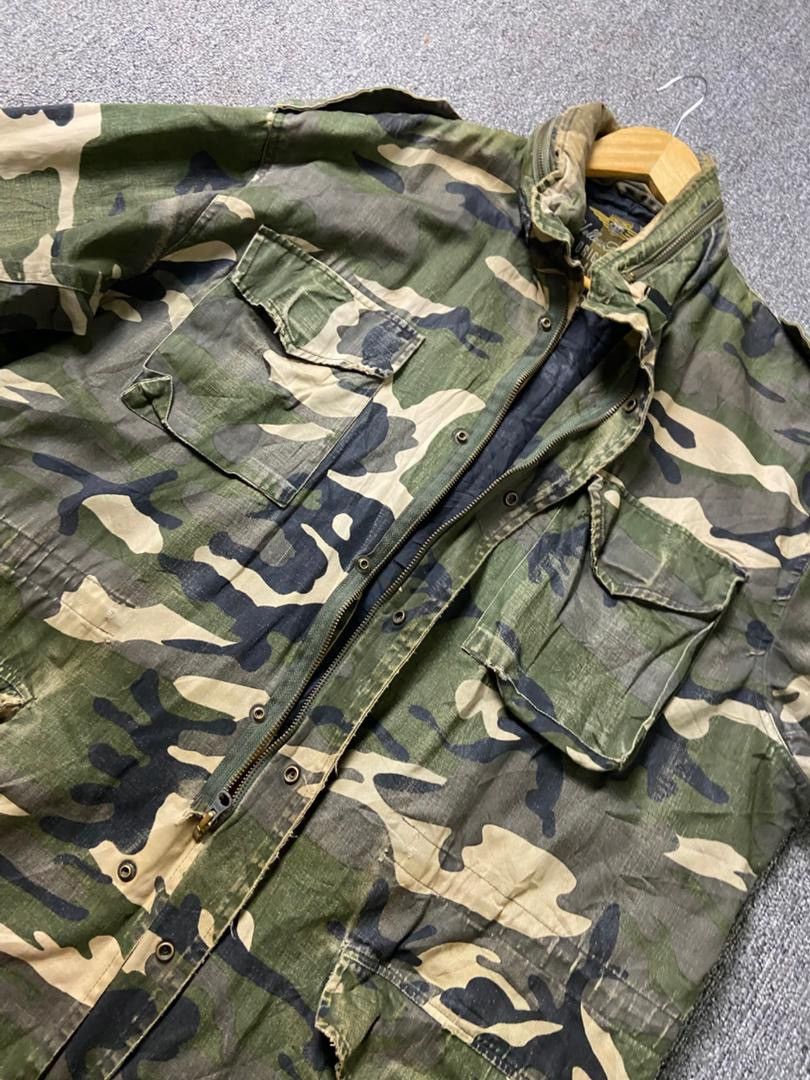Japanese Brand KSFC Yellow Knife Original Classic Camo Jacket (188) Size US XL / EU 56 / 4 - 9 Thumbnail