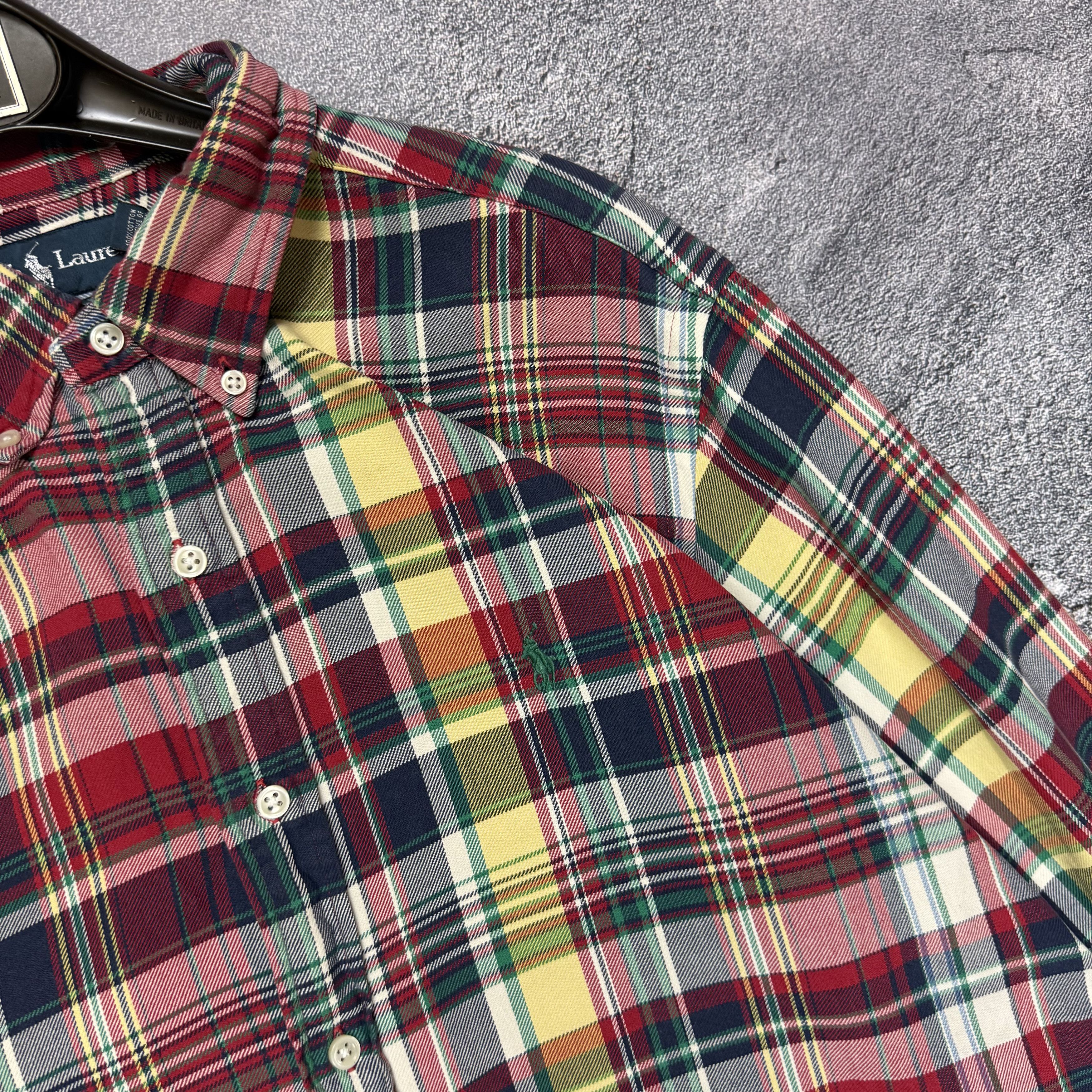 Polo Ralph Lauren Polo Ralph Lauren Plaid Shirt Men Multicolor Large Size US L / EU 52-54 / 3 - 2 Thumbnail