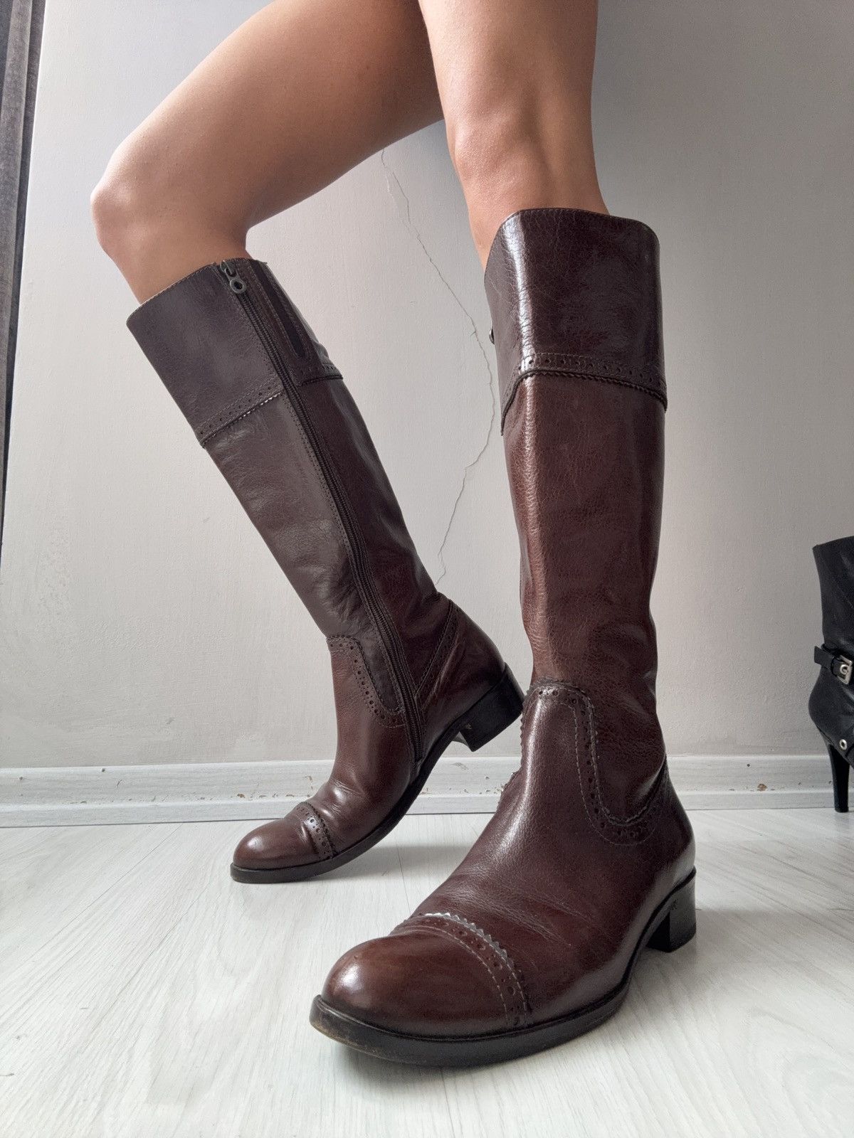 Vintage y2k leather boot Size US 7.5 / IT 37.5 - 1 Thumbnail