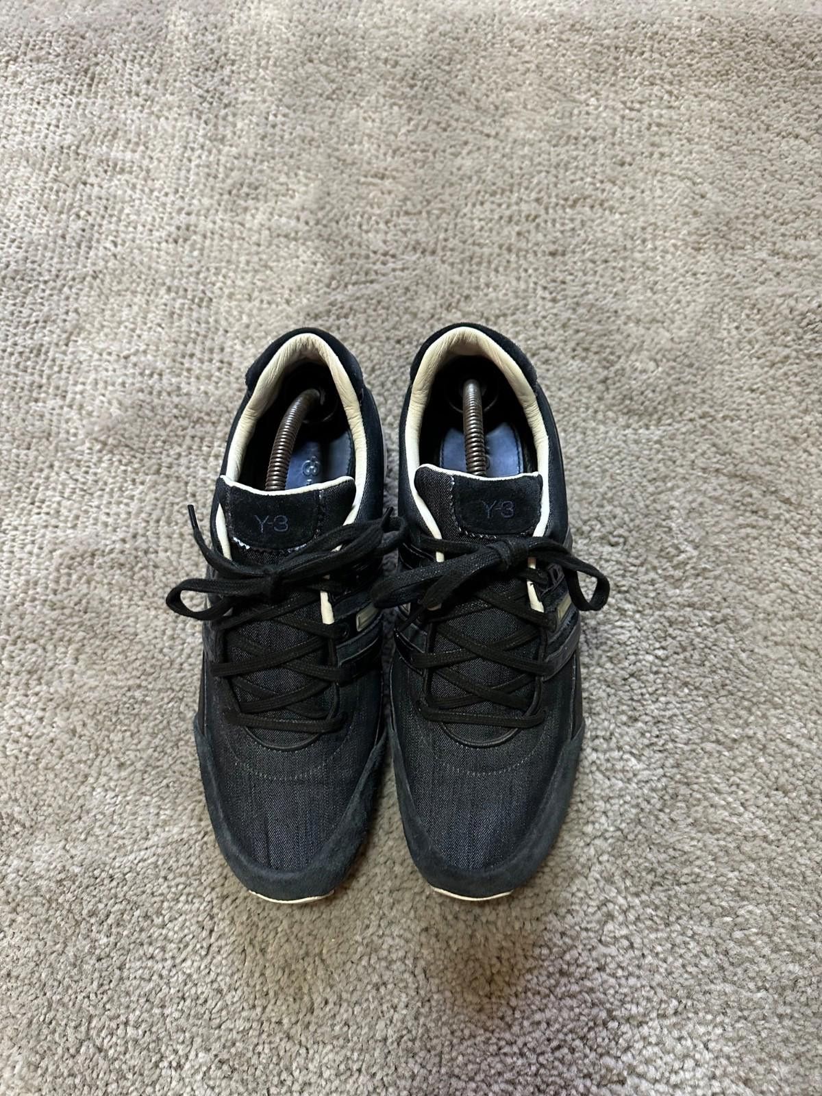 Adidas Vintage Adidas Yohji Yamamoto Y2k Low Top Leather Sneaker 43 Size US 9 / EU 42 - 4 Thumbnail