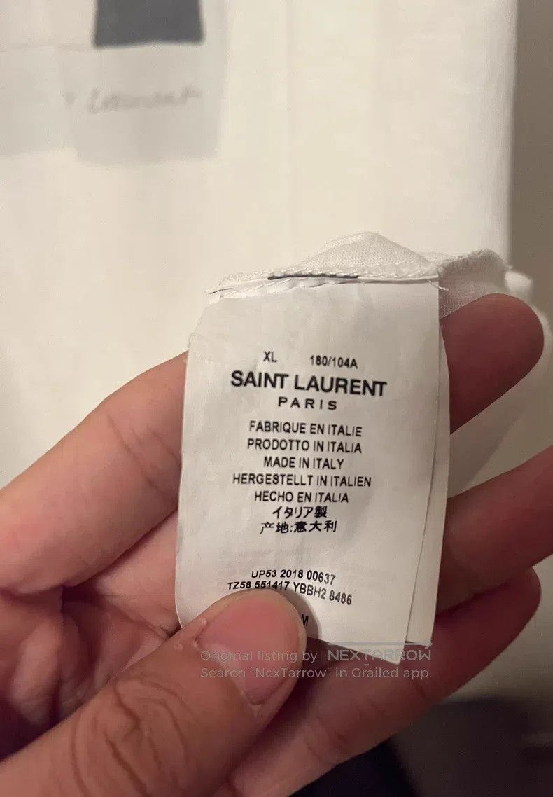 Saint Laurent Paris Saint Laurent Paris sleeveless shirt Size US XL / EU 56 / 4 - 4 Thumbnail