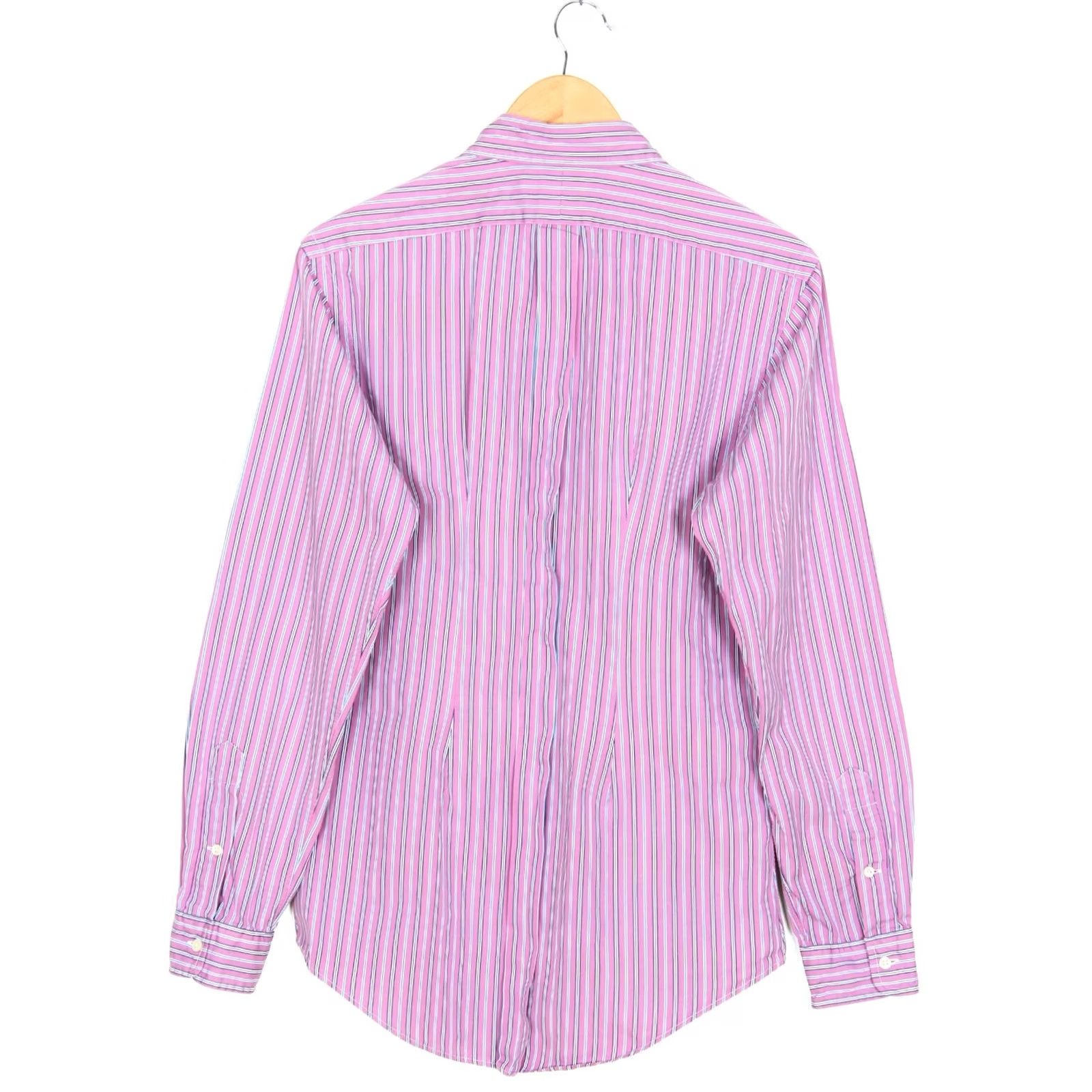 Polo Ralph Lauren POLO by RALPH LAUREN Custom Fit Shirt Men Size 15 ½ 39 Long Sleeve Striped VR0191 Size US M / EU 48-50 / 2 - 4 Thumbnail
