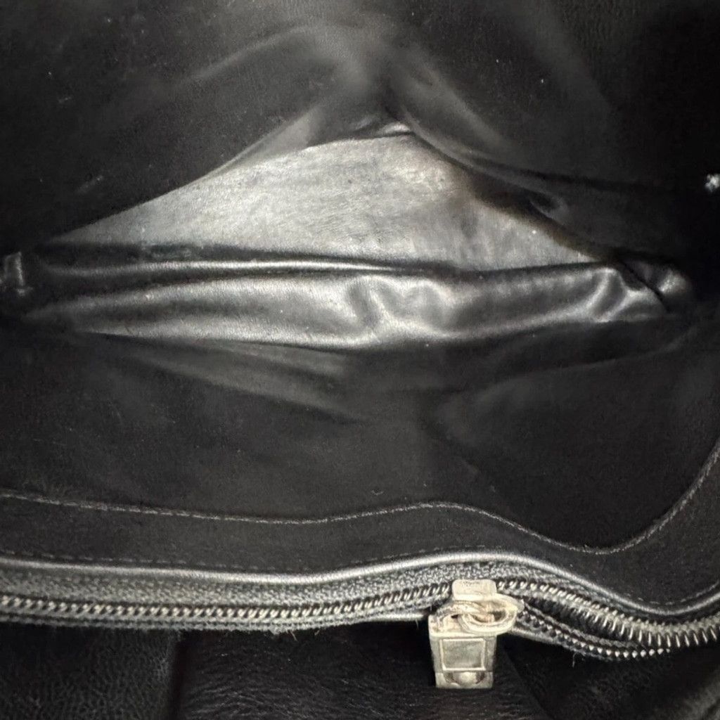 Dolce & Gabbana Dolce & Gabbana Black Leather Shoulder Bag Size ONE SIZE - 10 Thumbnail