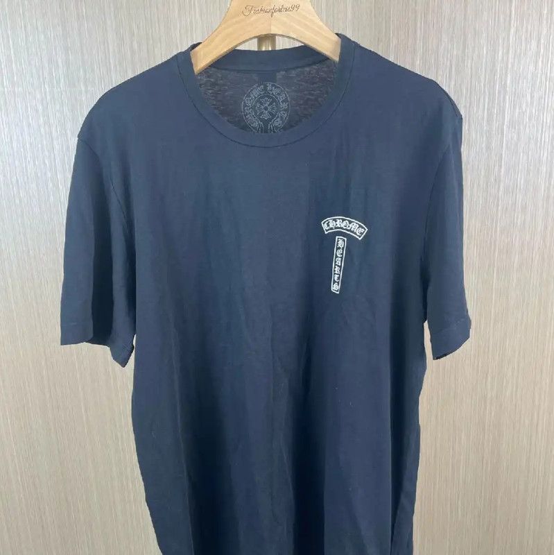 Chrome Hearts Chrome Hearts Black Cotton Ladies T-shirt 0089 Size L / US 10 / IT 46 - 1 Thumbnail