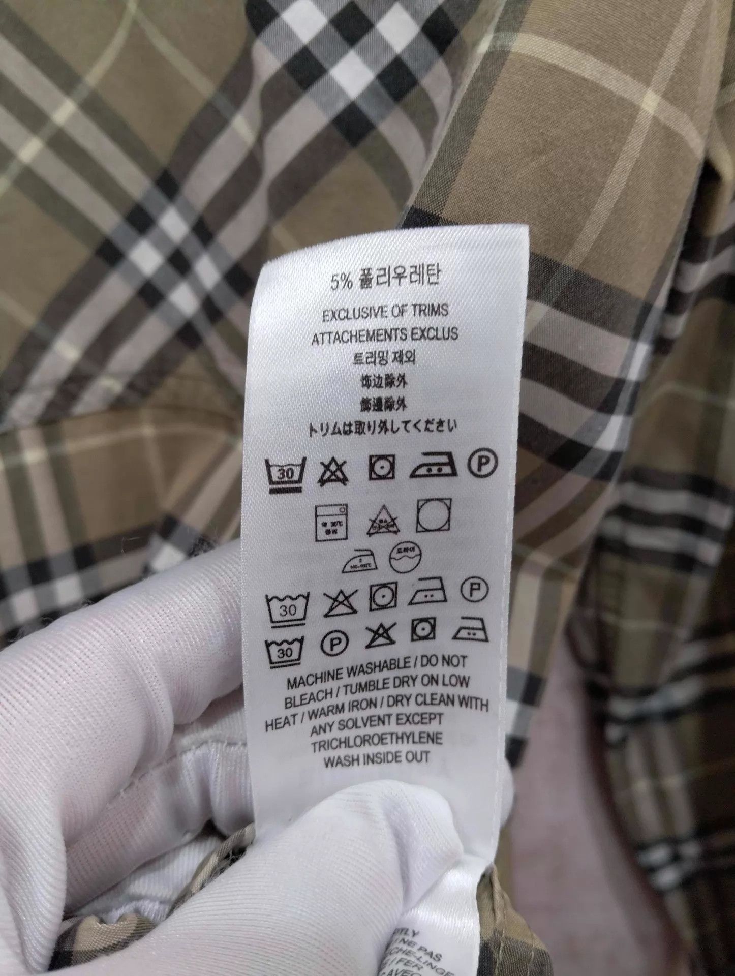 Burberry Burberry Classic Check Shirt L 95New Size US L / EU 52-54 / 3 - 8 Thumbnail