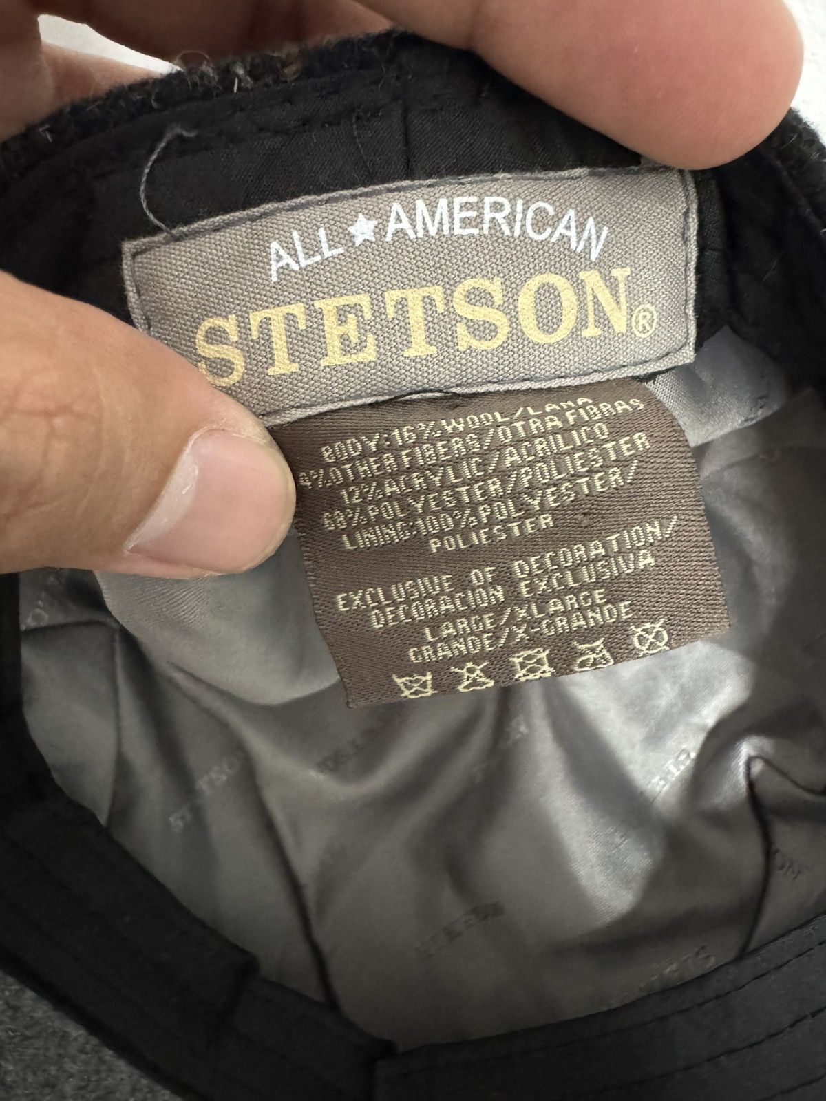 Stetson STETSON MIXED WOOL FLAT CAP Size ONE SIZE - 7 Thumbnail
