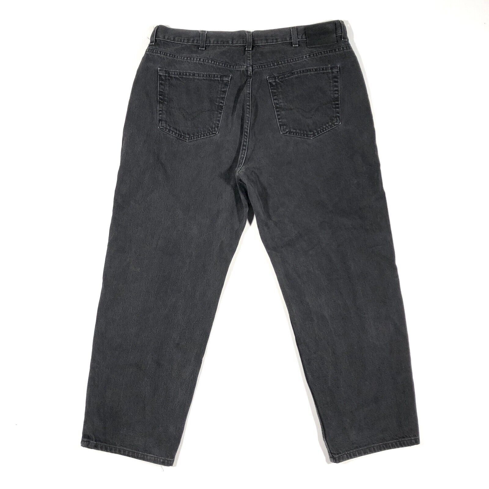 Harley Davidson × Vintage Vintage Harley Davidson Black Baggy Jeans Size 40x30 Size US 40 / EU 56 - 7 Thumbnail