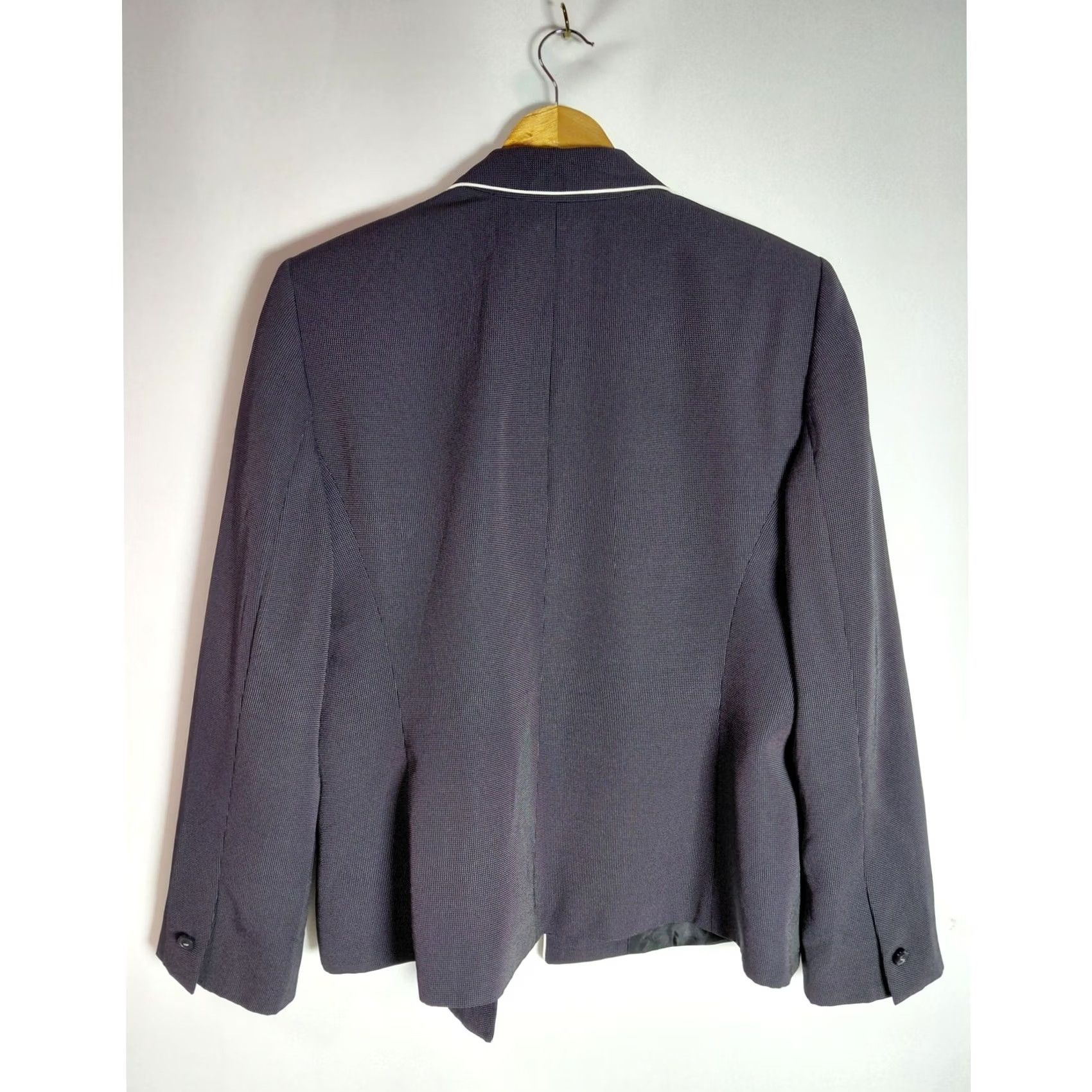Vintage TAHARI ARTHUR S. LEVINE Blazer Navy Women's Size 16 Size XXL / US 16-18 / IT 52-54 - 2 Thumbnail