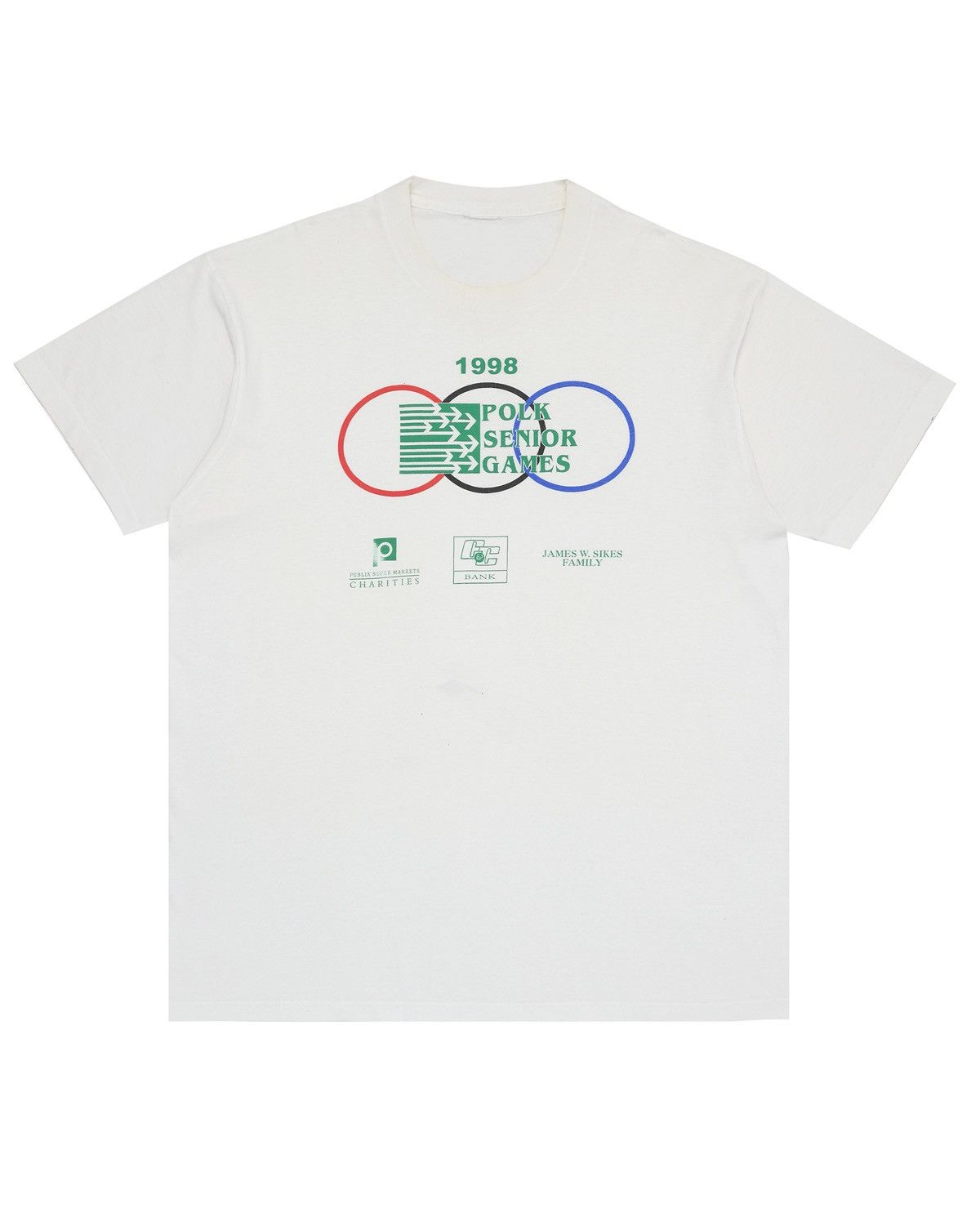 Vintage Vintage 1998 Polk Senior Games Graphic T-Shirt Size US XL / EU 56 / 4 - 1 Thumbnail
