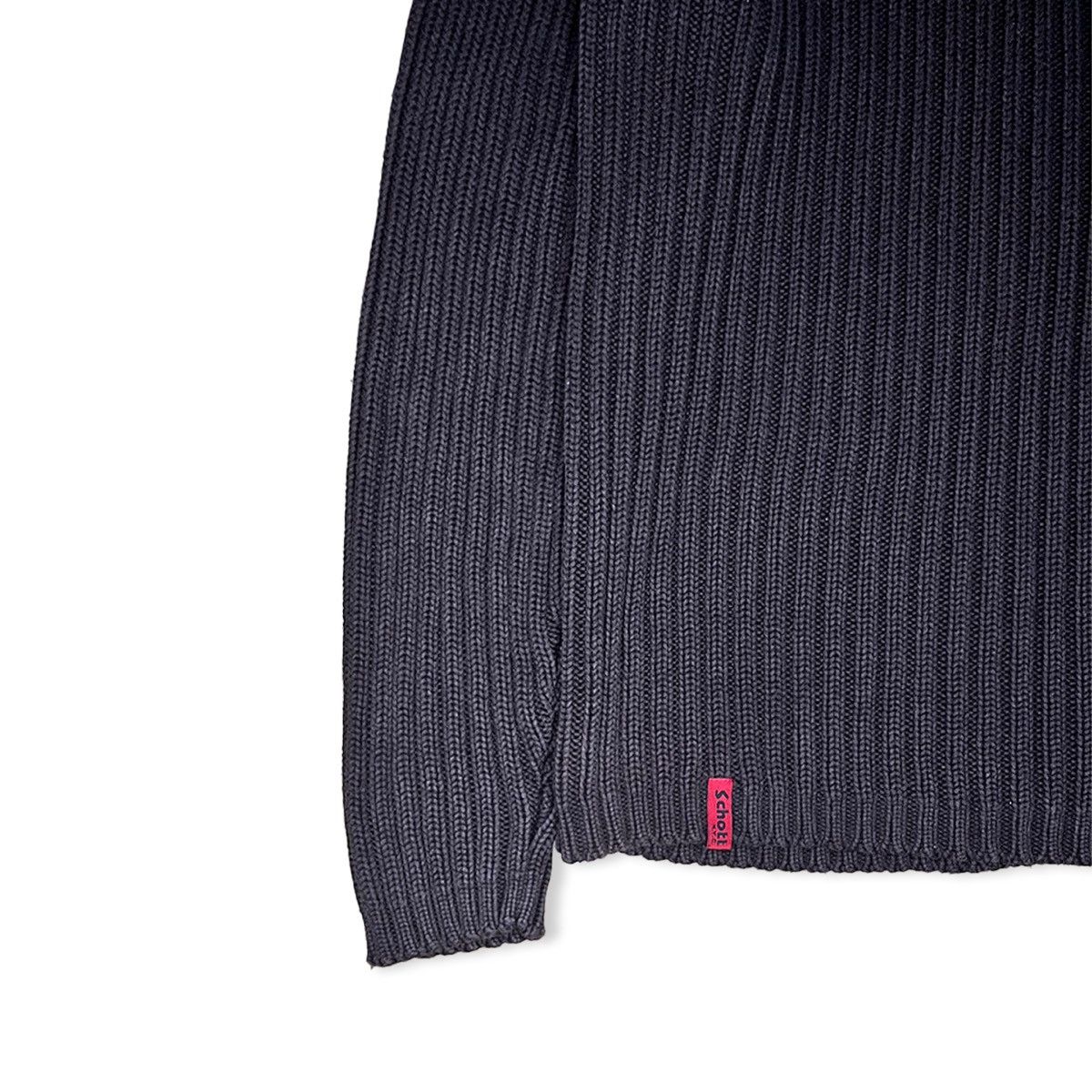Schott 2006 Schott NYC Dual Zip Balaclava Knit Size US XXL / EU 58 / 5 - 9 Thumbnail