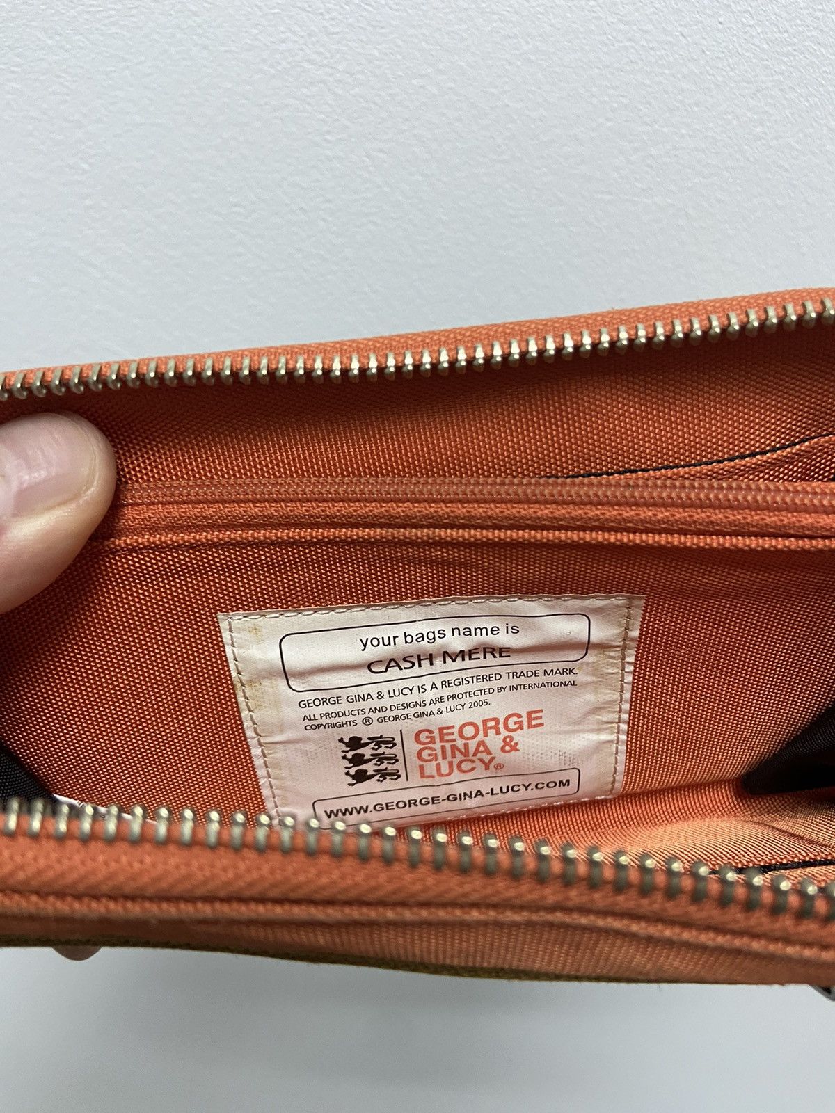Japanese Brand × Vintage George Gina & Lucy Vintage Wallet Small Logo Iron Size ONE SIZE - 5 Thumbnail