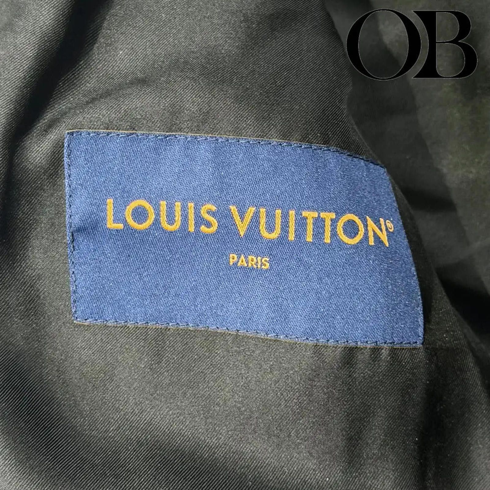 Louis Vuitton Louis Vuitton BiColor Satin Bomber Jacket Size US L / EU 52-54 / 3 - 8 Thumbnail