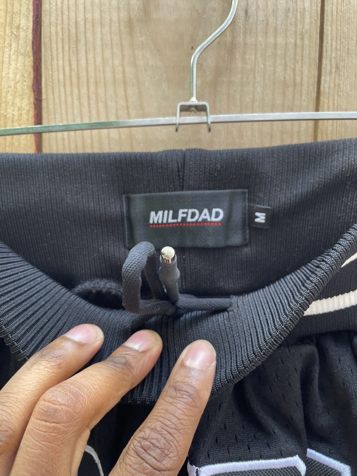 Milfdad MILFDAD spell out basketball shorts Size US 31 - 2 Thumbnail