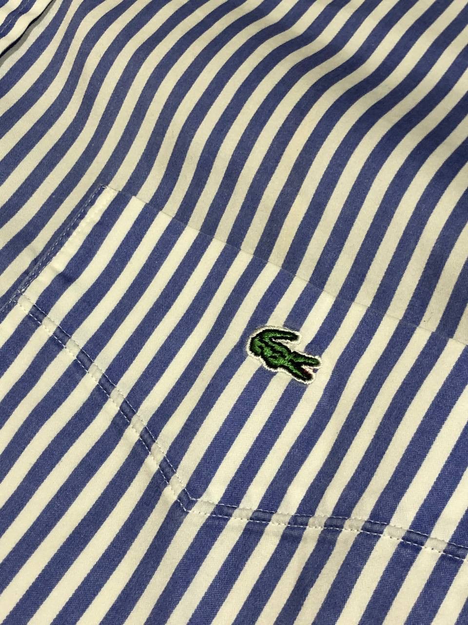 Lacoste striped shirt Lacoste logo Vintage Y2K streetwear Size US L / EU 52-54 / 3 - 5 Thumbnail