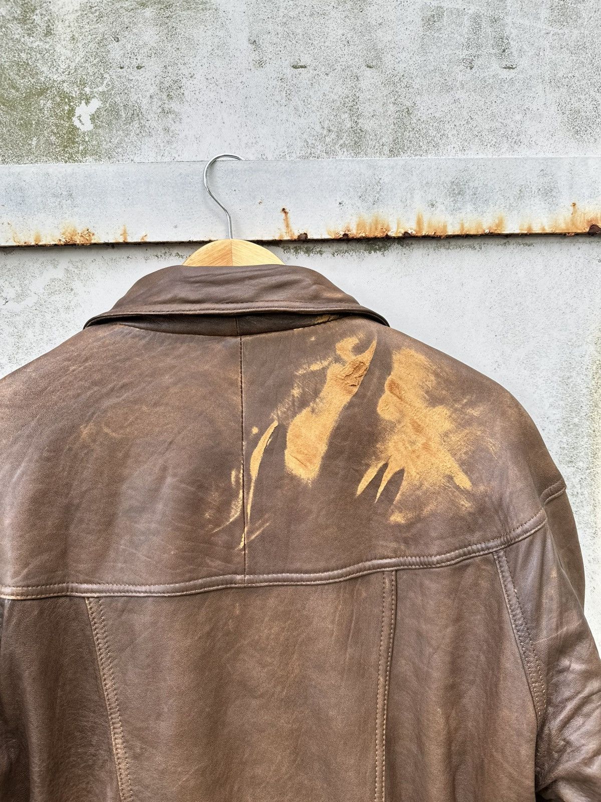 Vintage 🪖Vintage Aviator Leather Bomber Jacket Size US M / EU 48-50 / 2 - 10 Thumbnail