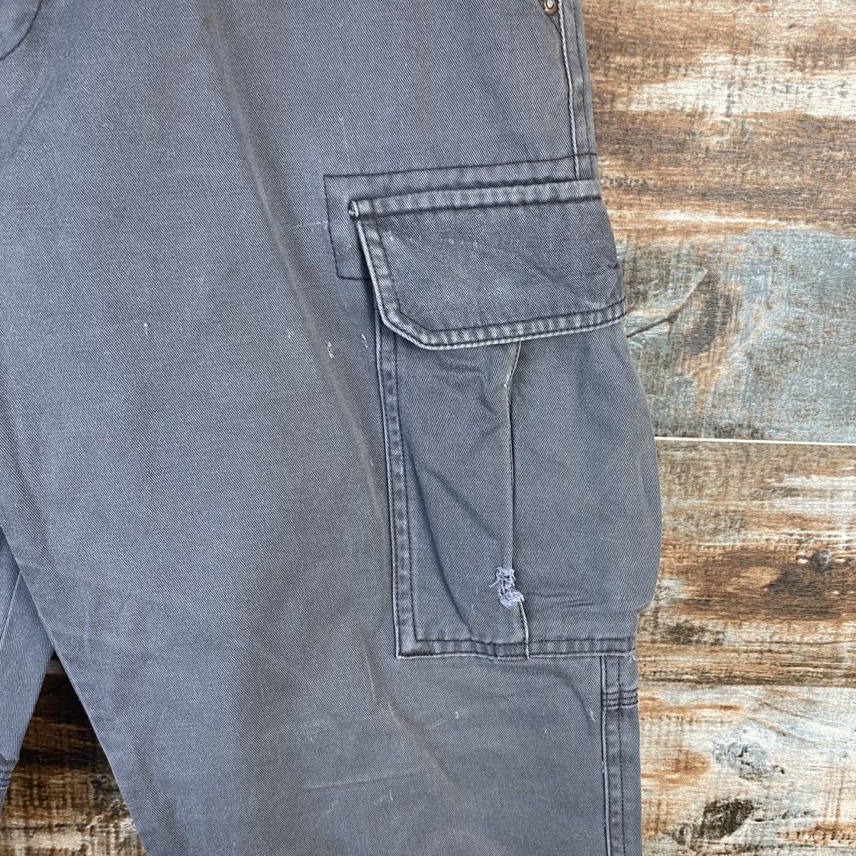 Japanese Brand DL Burtle Gray Cargo Multipocket Pants #C1002 Size US 29 - 9 Thumbnail