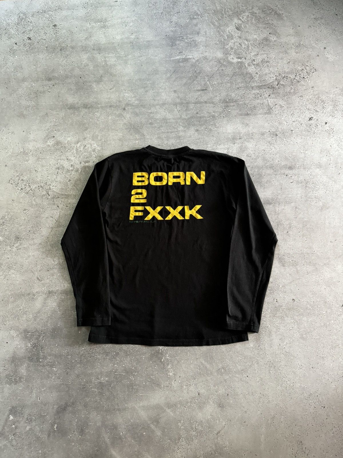 Vintage Vintage Y2K Fishbone ‘Born 2 F**k’ Long Sleeve T-Shirt Size US L / EU 52-54 / 3 - 1 Thumbnail