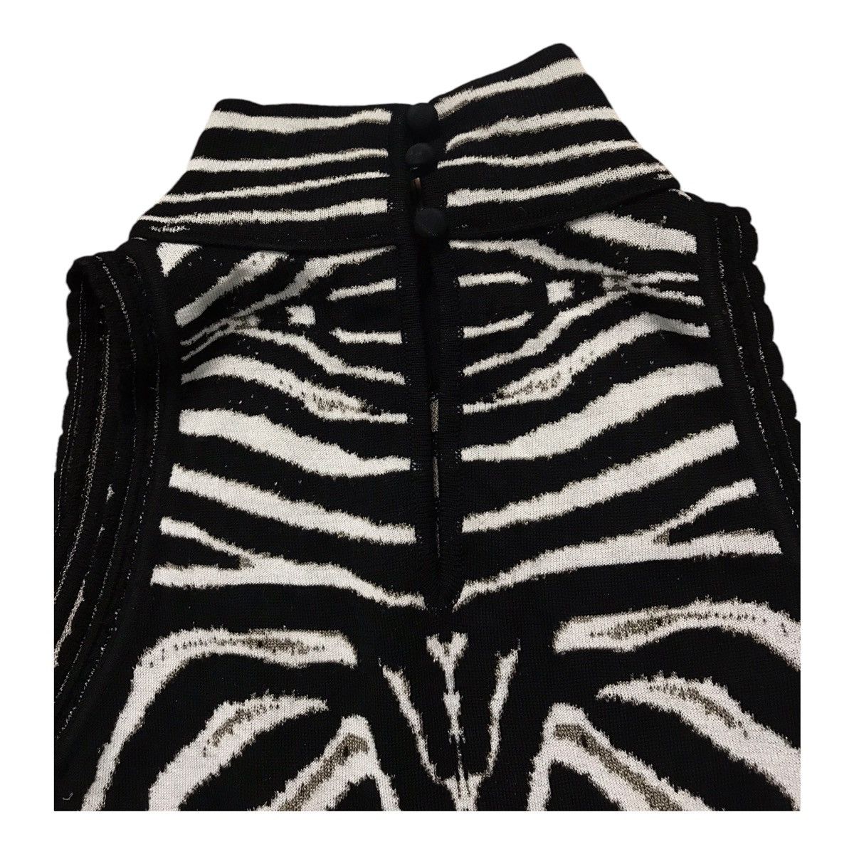 Just Cavalli × Roberto Cavalli Roberto Cavalli Design Zebra Tank Top Size S / US 4 / IT 40 - 3 Thumbnail