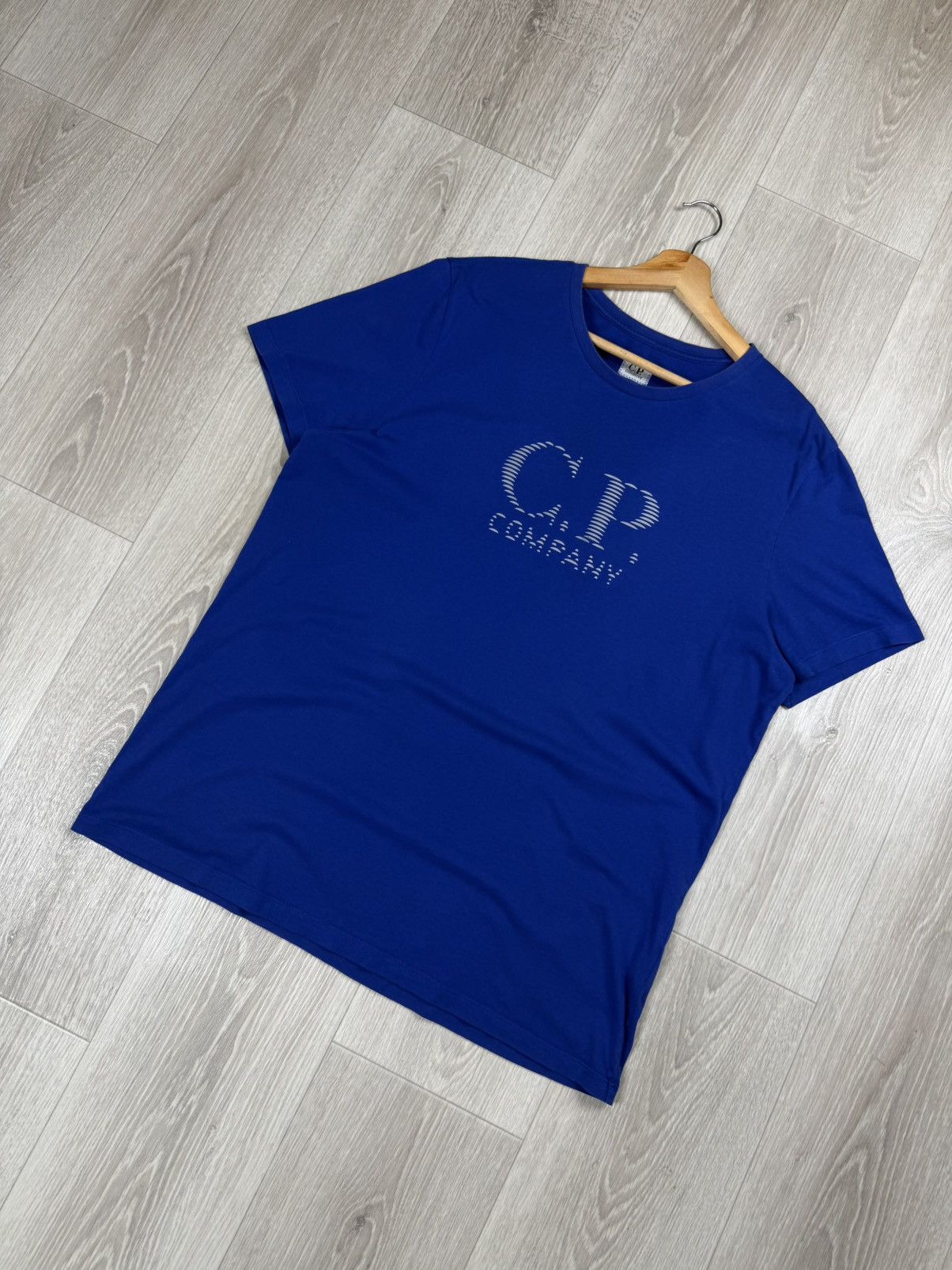 C.P. Company C.P Company Reflective Big Logo Blue T-Shirt Men's Size XXL Size US XXL / EU 58 / 5 - 3 Thumbnail
