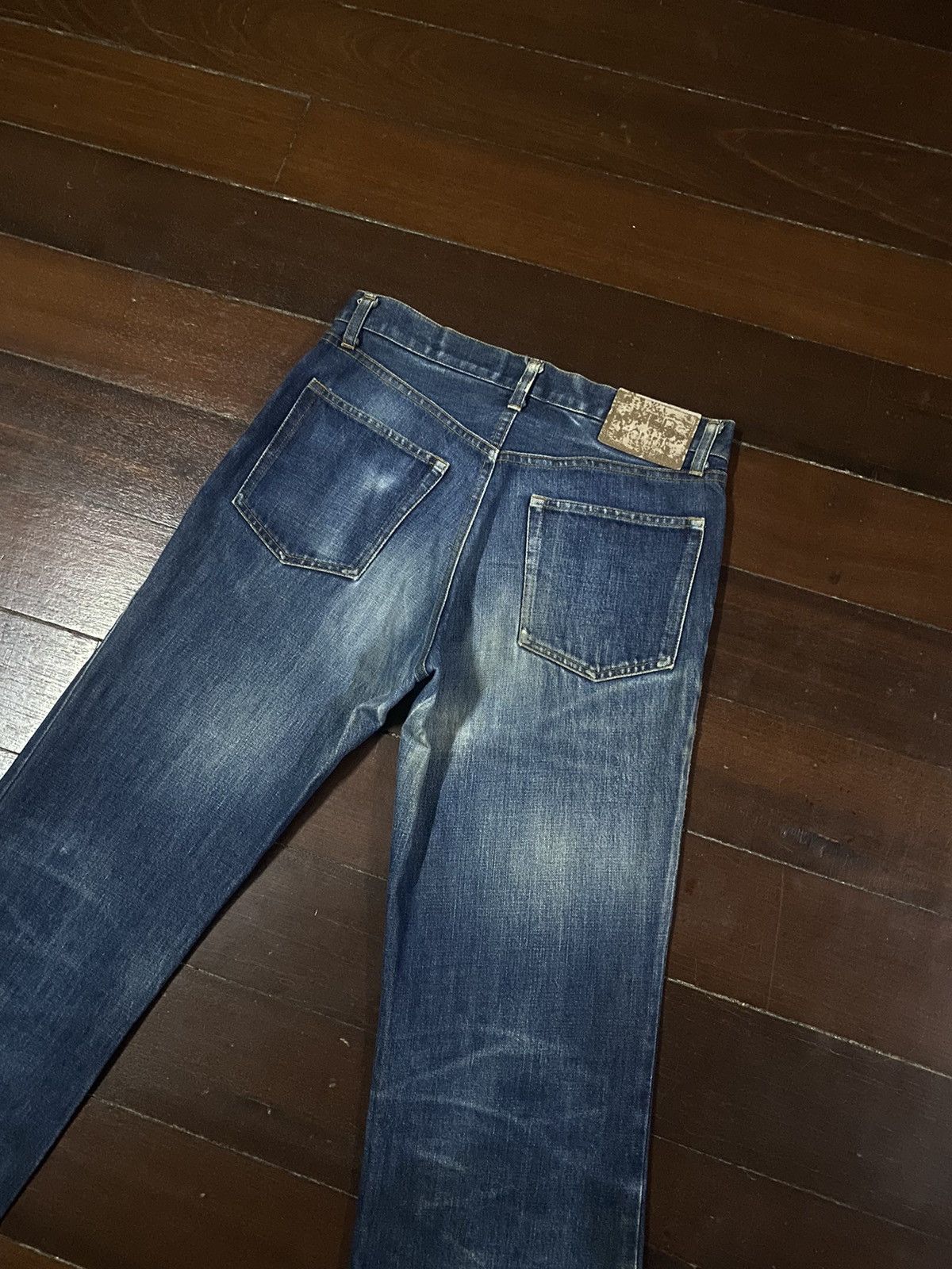 Yohji Yamamoto Vintage INED Homme BY Yohji Yamamoto BOOT CUT Distressed Size US 32 / EU 48 - 14 Thumbnail