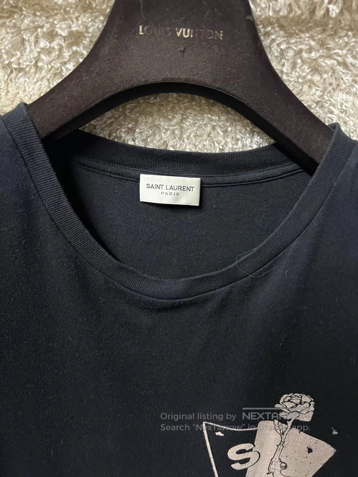 Saint Laurent Paris Saint Laurent Men's Casual Short Sleeve T. Size US S / EU 44-46 / 1 - 3 Thumbnail