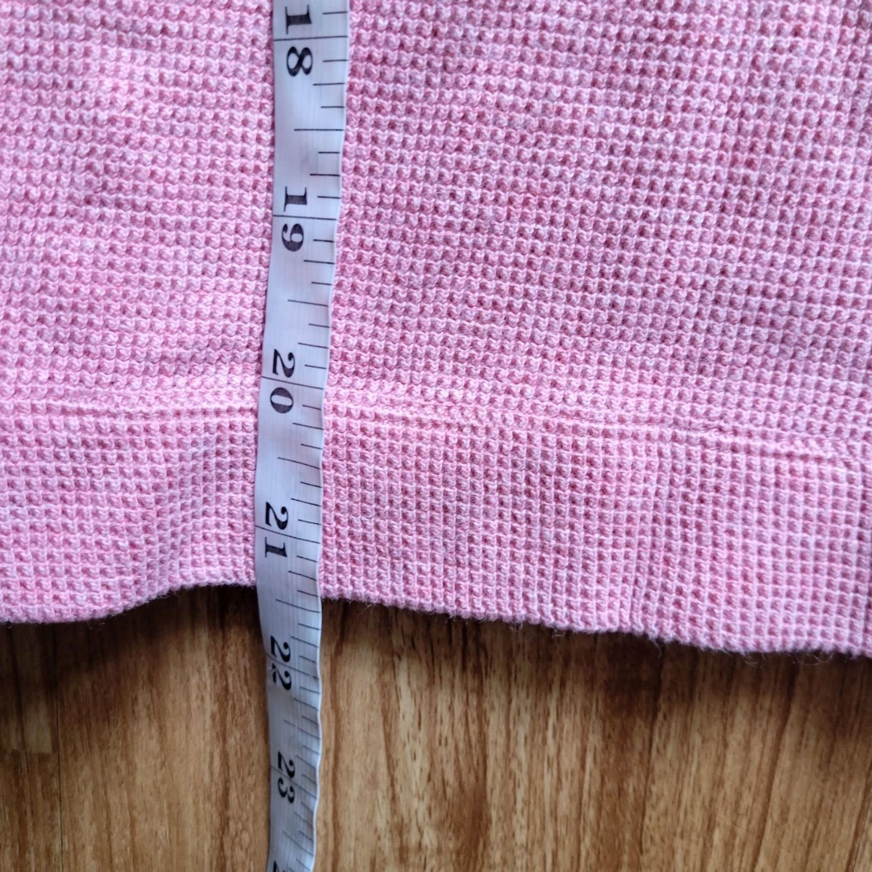 Eddie Bauer Eddie Bauer Shirt Womens Medium Pink Thermal Round Snap Buttons Short Sleeves Size M / US 6-8 / IT 42-44 - 7 Thumbnail