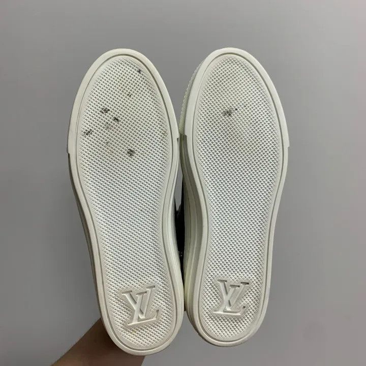 Louis Vuitton Louis Vuitton Stellar High-Top Sneakers in Brown -2508 Size US 6 / IT 36 - 3 Thumbnail