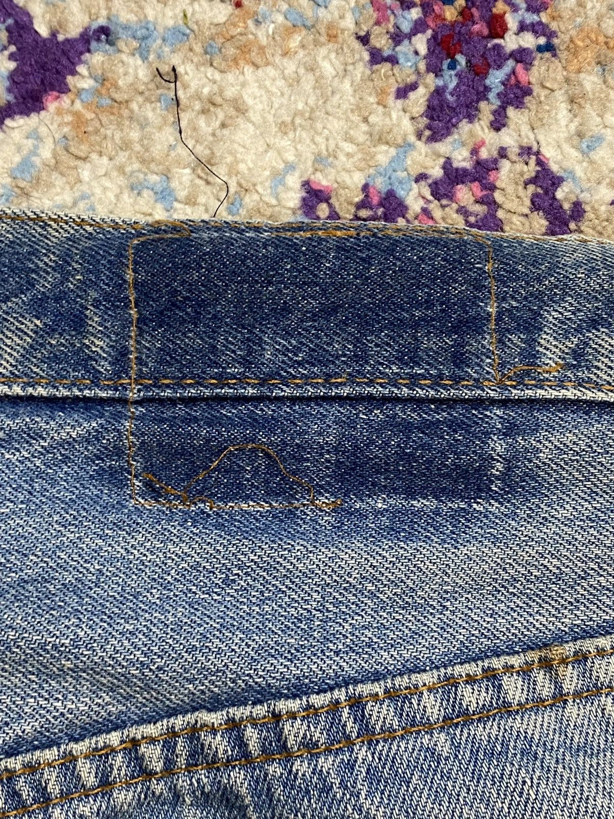Levi's × Vintage 80's Levis 501 Distressed Relaxed Blue Denim Jeans 38x32 Size US 38 / EU 54 - 17 Thumbnail